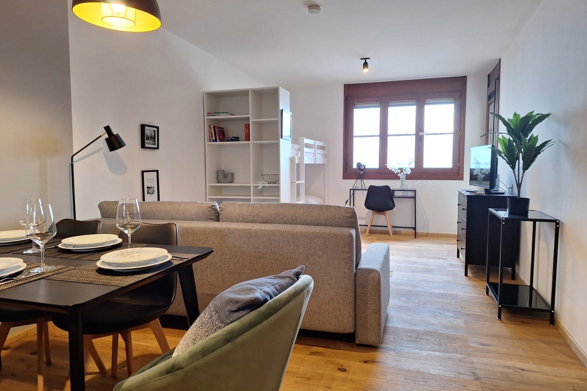Apartment Alpenblick 2302-Woonkamer
