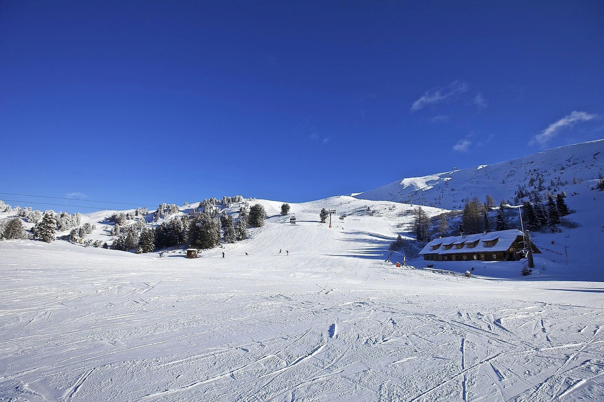 Chalet Almzeit-Gebied winter 5km