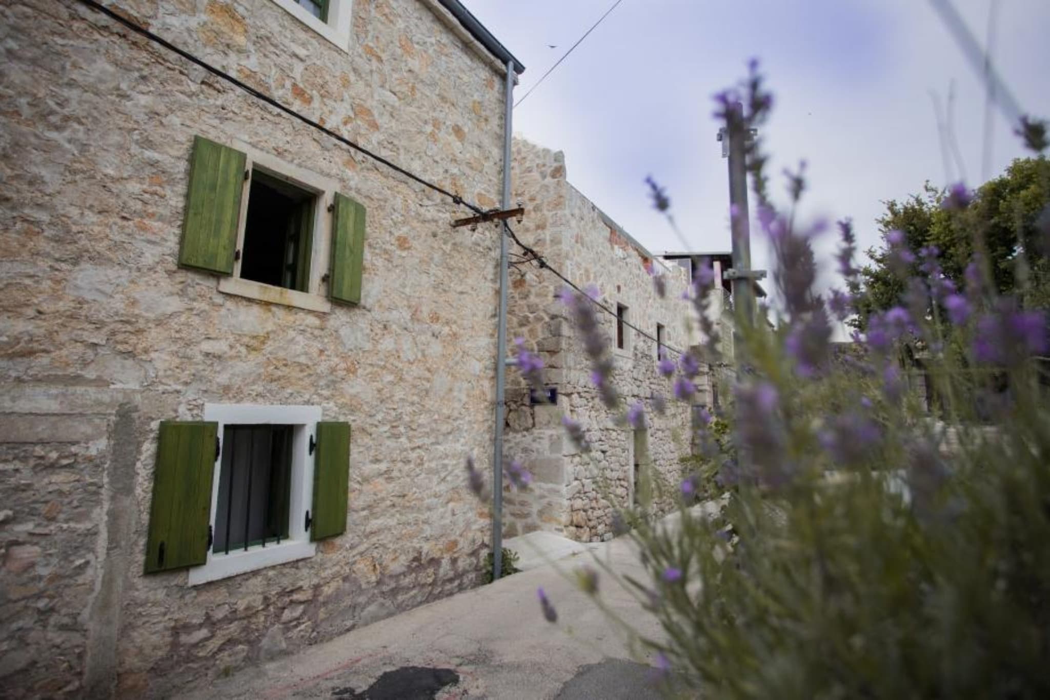 Apartments Stone House Murter - Two Bedroom Apartment with Balcony-Outdoor
