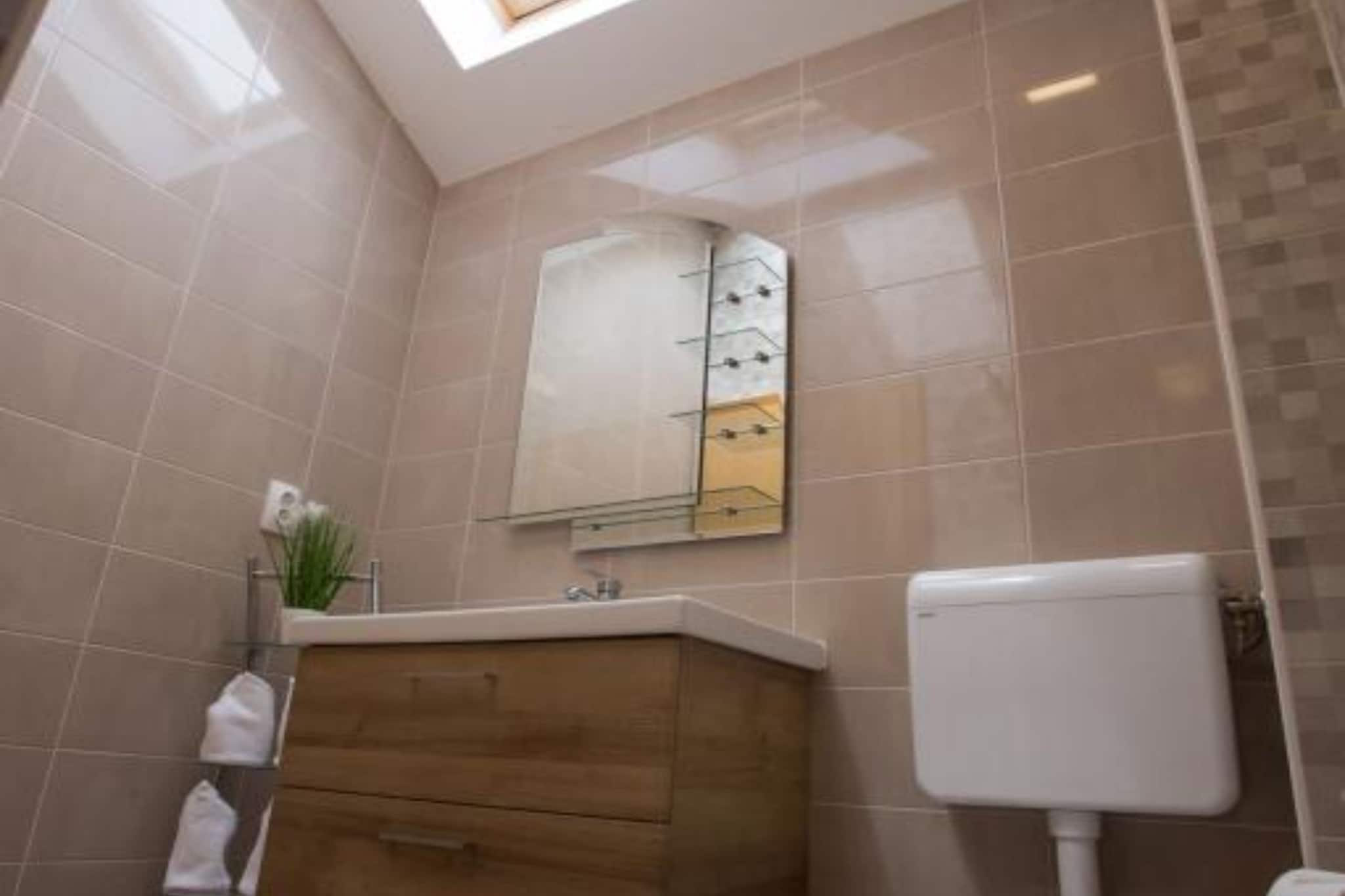 Apartments Stone House Murter - Two Bedroom Apartment with Terrace-Bathroom
