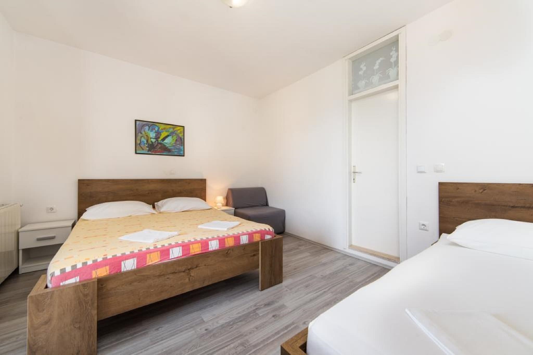 One Bedroom Apartment With Balcony (A3)-Slaapkamer