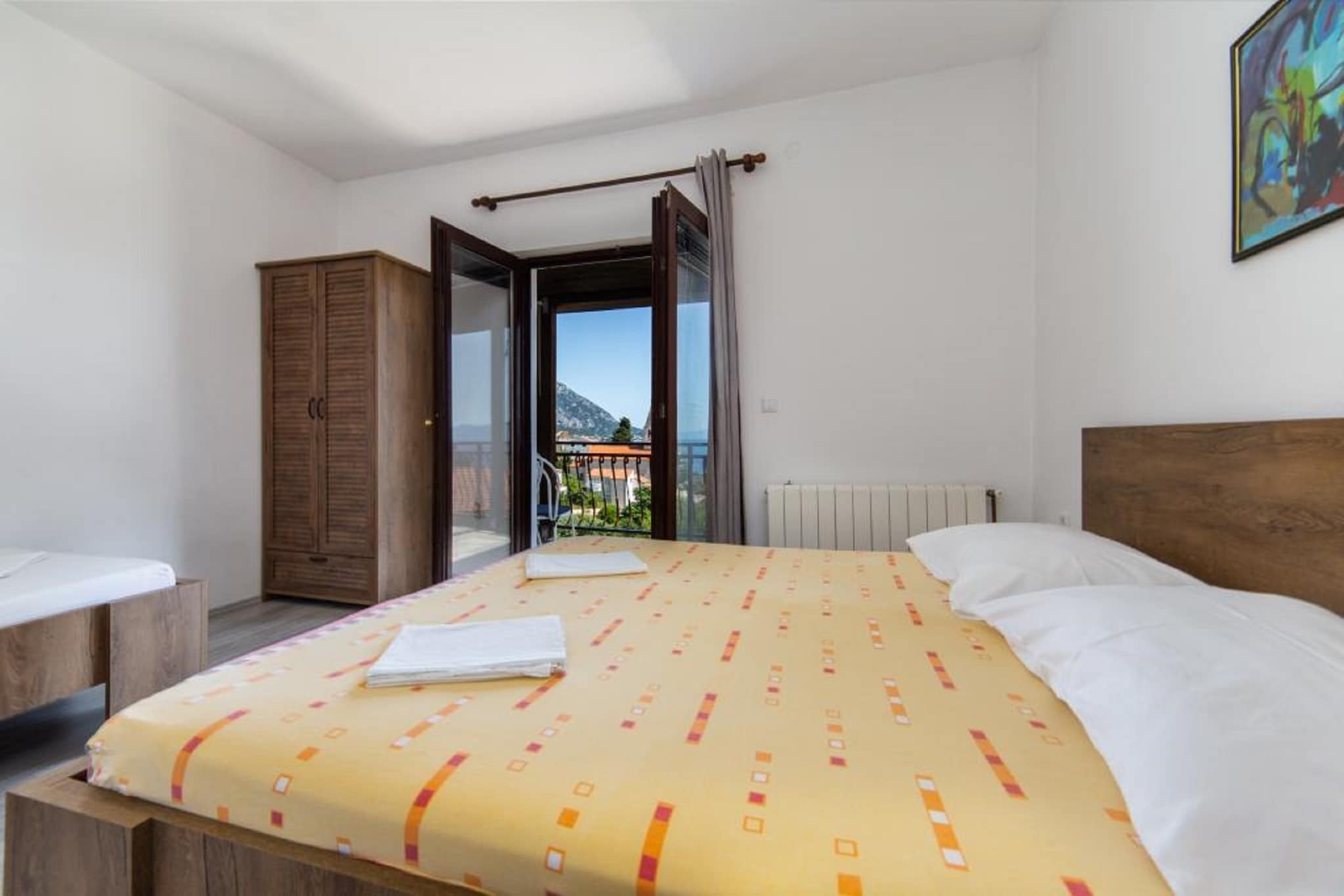 One Bedroom Apartment With Balcony (A3)-Slaapkamer