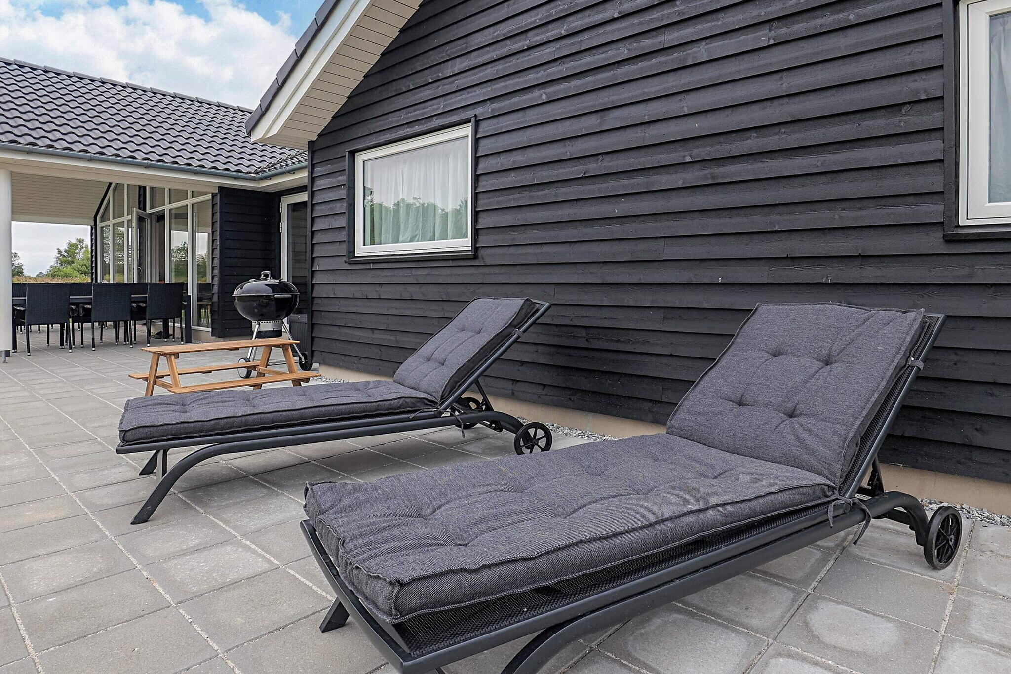 5 Sterne Ferienhaus in Idestrup-Aussicht