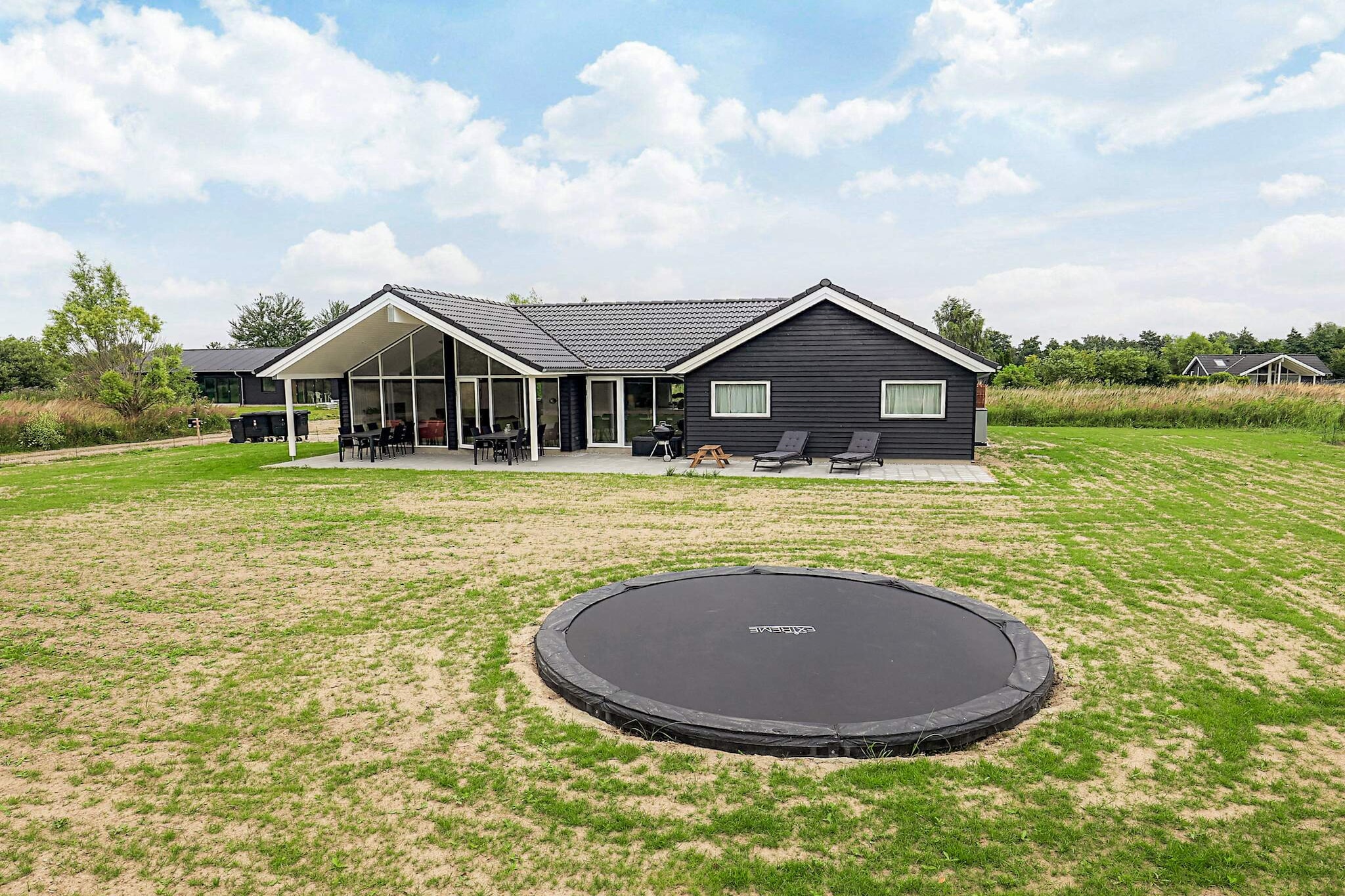 5 Sterne Ferienhaus in Idestrup-Aussicht