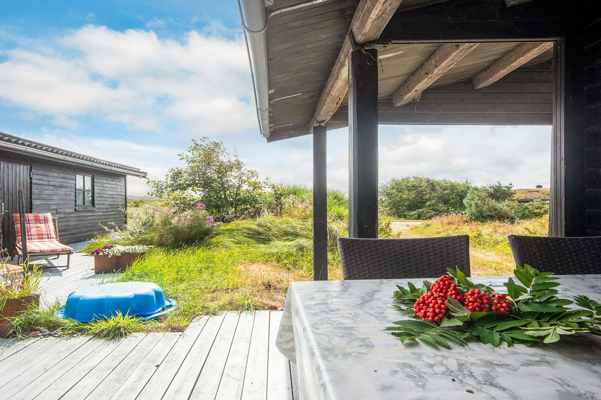 6 Personen vakantie huis in Henne - Uitzicht