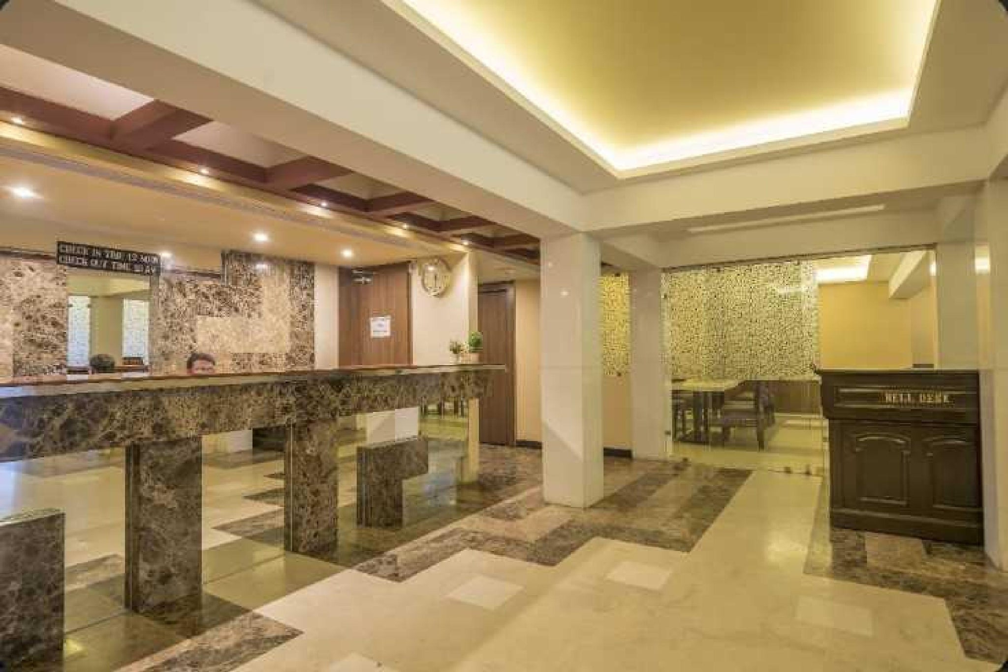 Classic Double Elegance at Nisarga Bhopal is set in Bhopal, within 2 km of Habibganj Station and 7.5 km of Museum of Man. Featuring a shared lounge, the 5-star hotel has air-conditioned rooms with free WiFi, each with a private bathroom. The accommodation offers room service and a 24-hour front desk for guests.
At the hotel, every room includes a desk. The units at Deluxe Double Elegance at Nisarga Bhopal come with a seating area and a flat-screen TV with satellite channels.
Van Vihar National Park is 10 km from the accommodation, while Kanha Fun City is 13 km away. Raja Bhoj Airport is 14 km from the property.
Unmarried couples are warmly welcome at this property.
Guests with local ID proof are warmly welcome.
Early Check-In Policy: A full day’s room rate will be charged for check-ins before 6:00 AM. Complimentary early check-in is available between 6:00 AM and 10:00 AM, subject to room availability.
Check-in is only available to guests aged 18 and above. Please provide a government-issued ID to confirm your age.