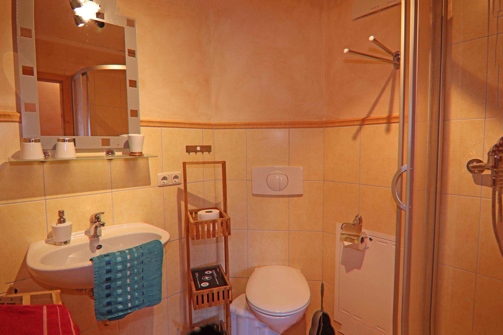 Ferienwohnung Backbord-Salle de bain