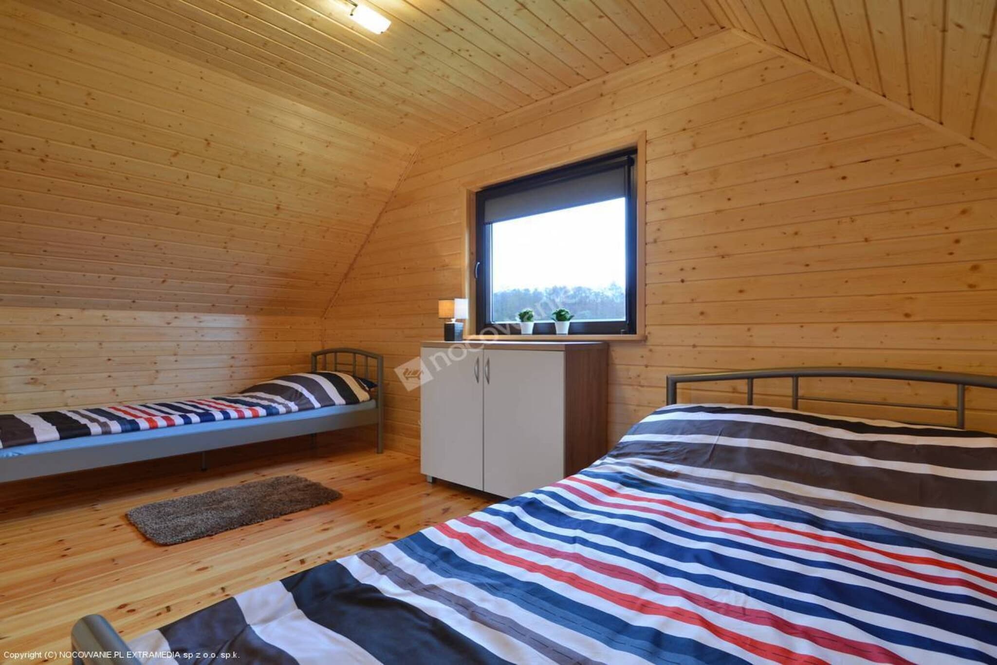 Piętrowe domki wakacyjne w Pleśnej-Slaapkamer
