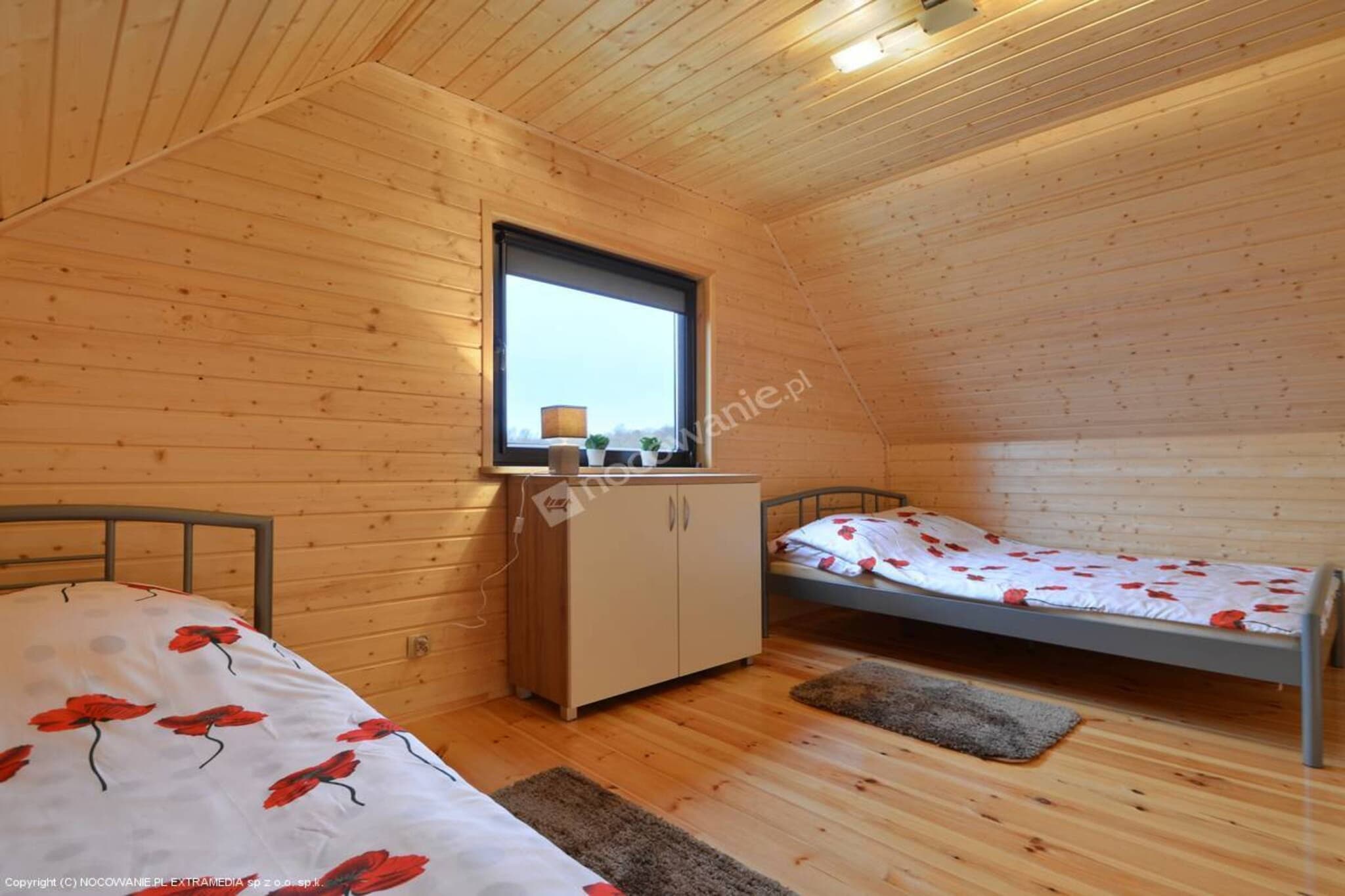 Piętrowe domki wakacyjne w Pleśnej-Slaapkamer