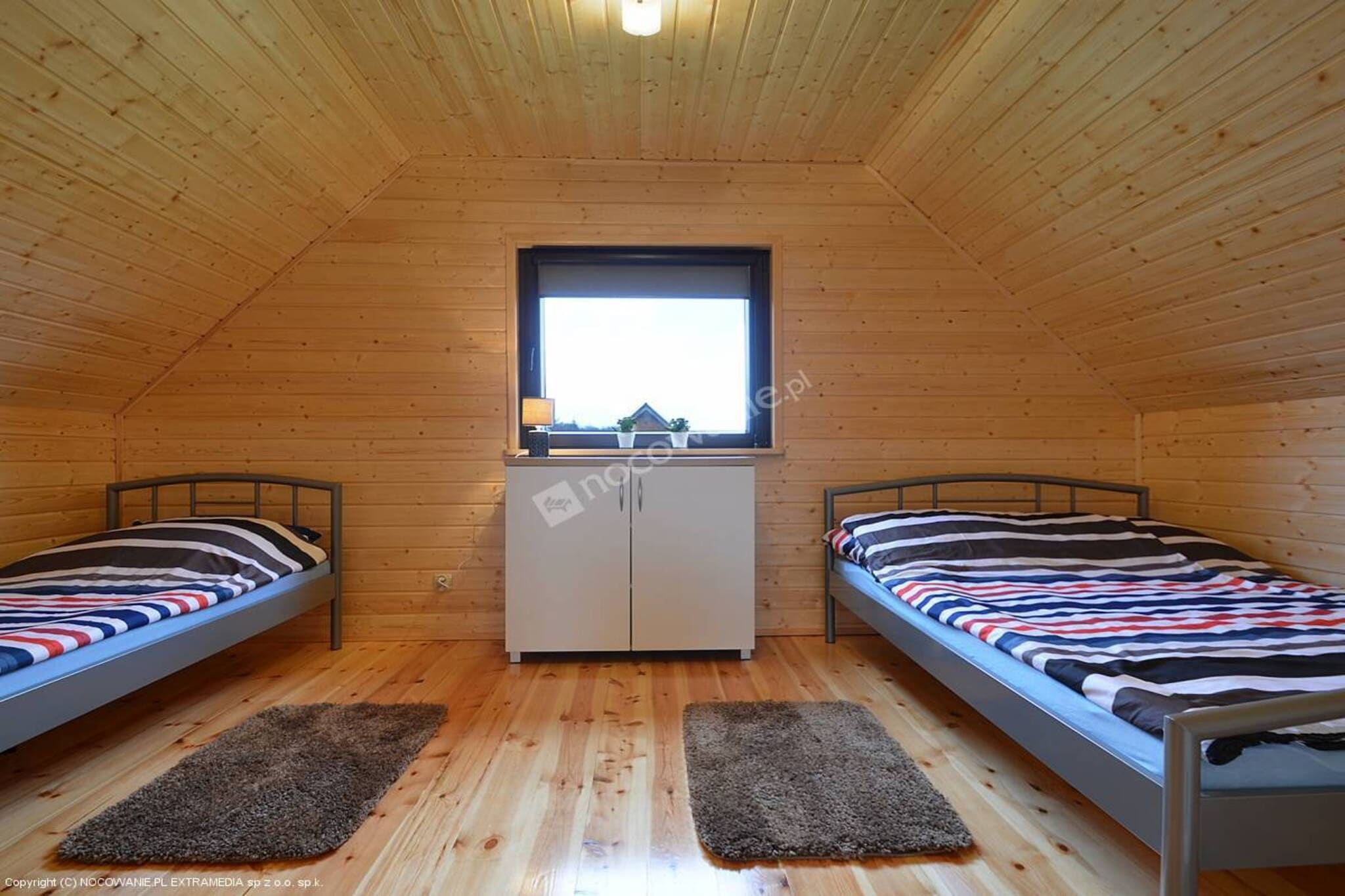 Piętrowe domki wakacyjne w Pleśnej-Slaapkamer