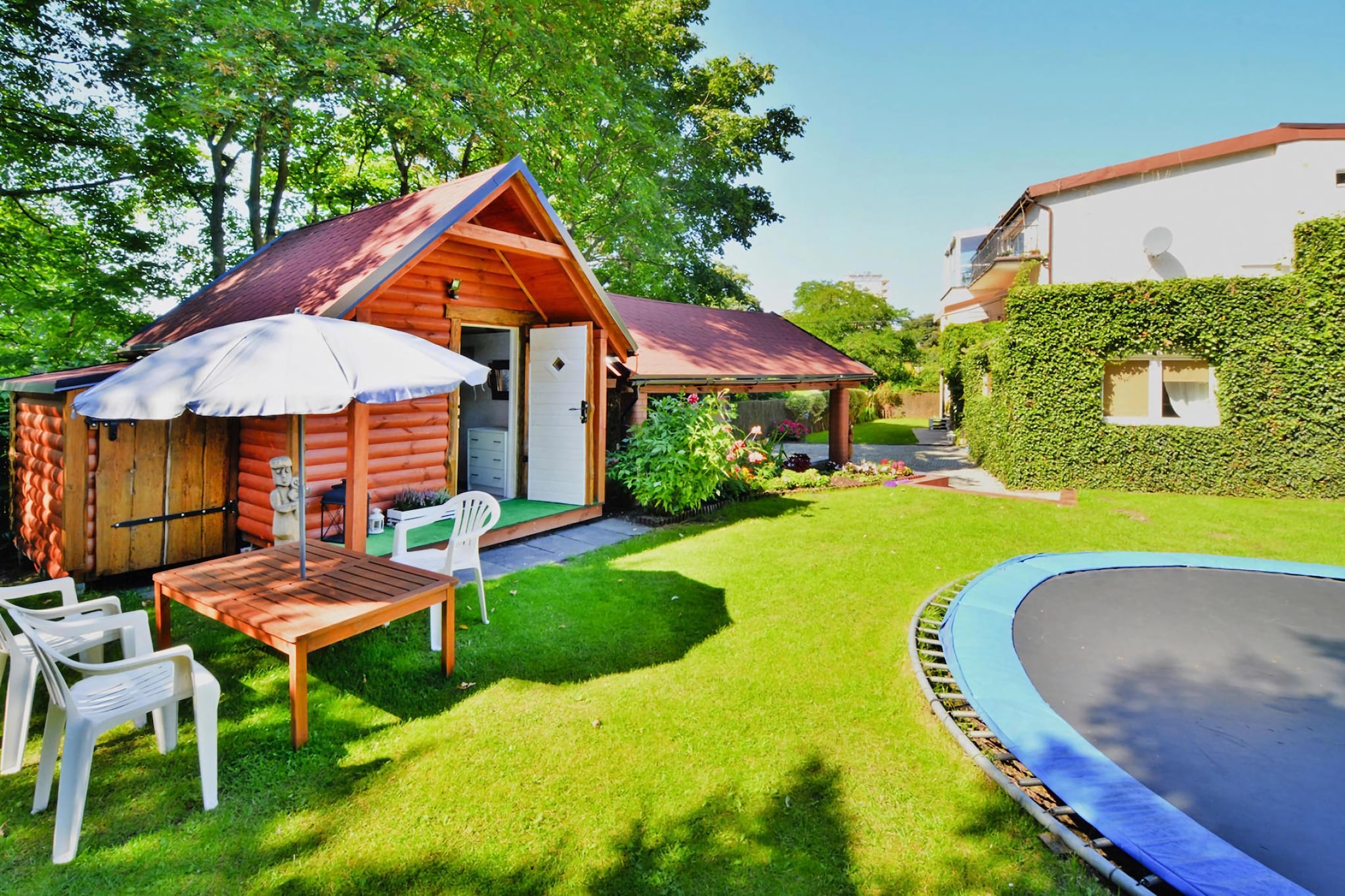 Apartament 8-osobowy Kołobrzeg-Tuinen zomer