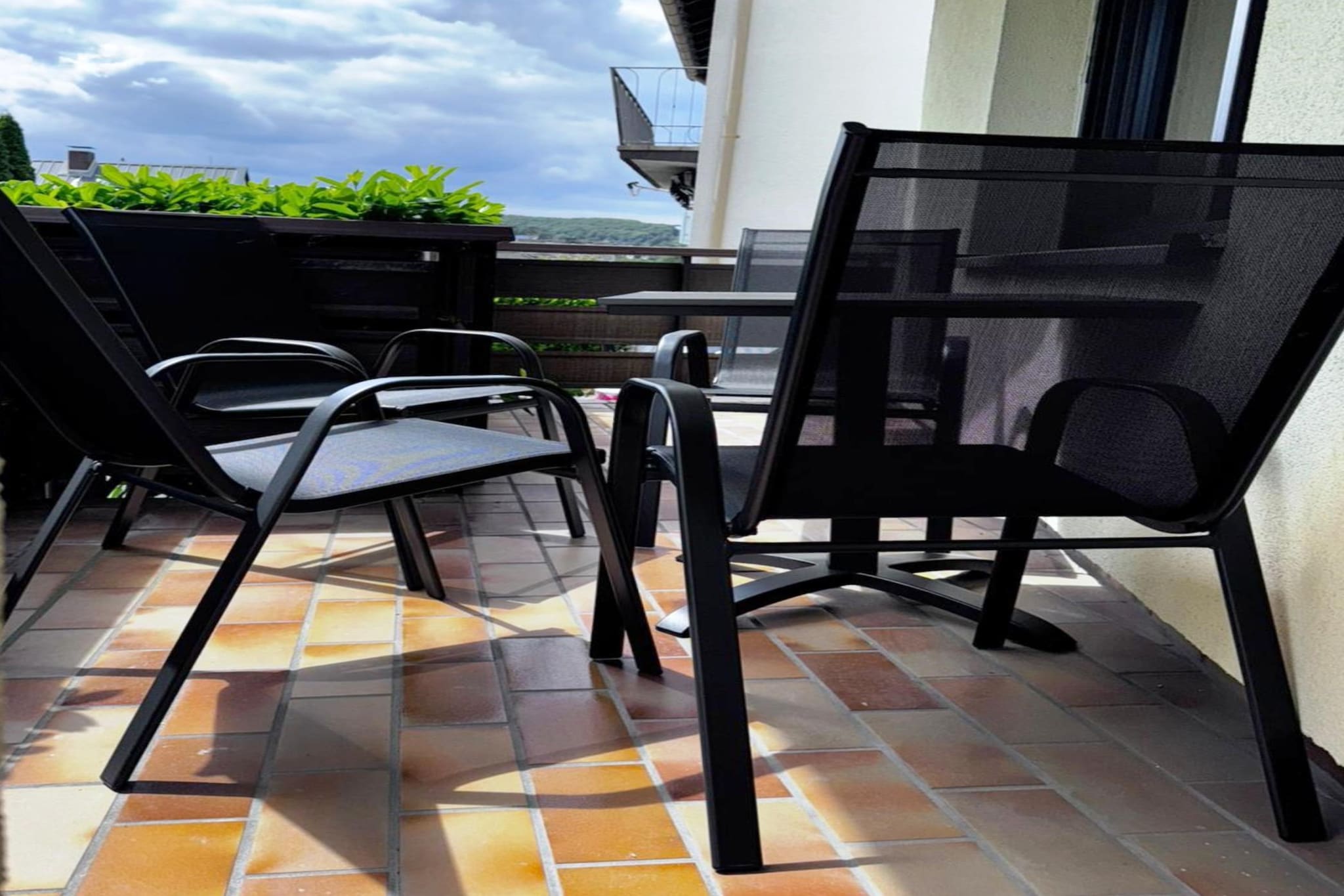 Apartmenthaus Spiegelkurve 4 Personen-Terrace balcony