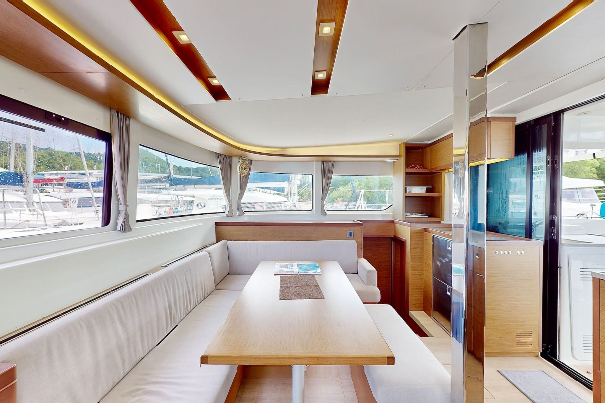 Luxury catamaran escape for family
