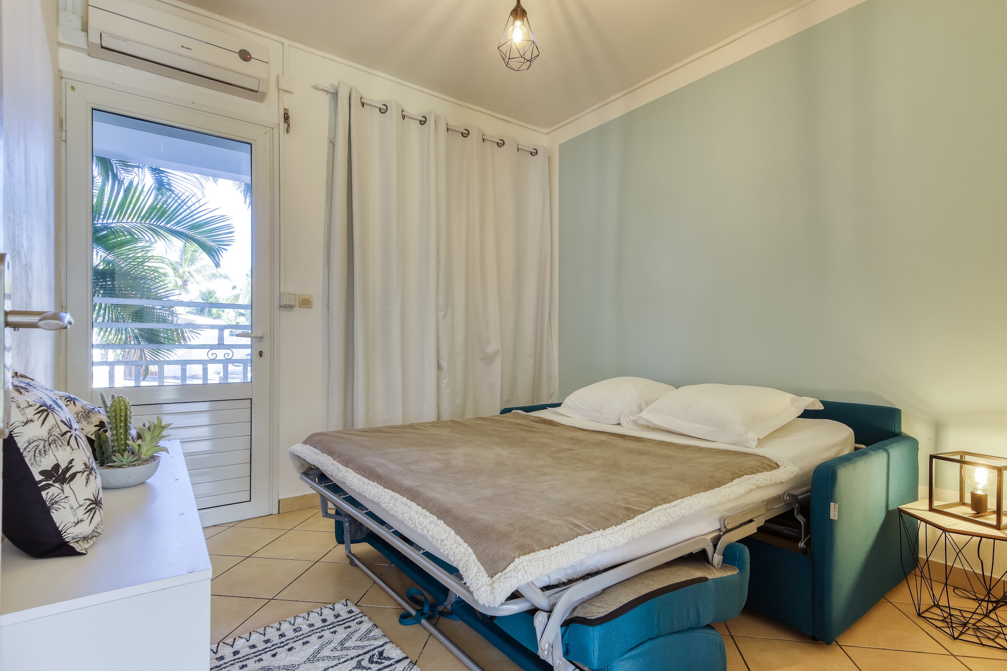 Kaz Voyageur - Rez de Villa 3* à L'Ermitage-Bedroom