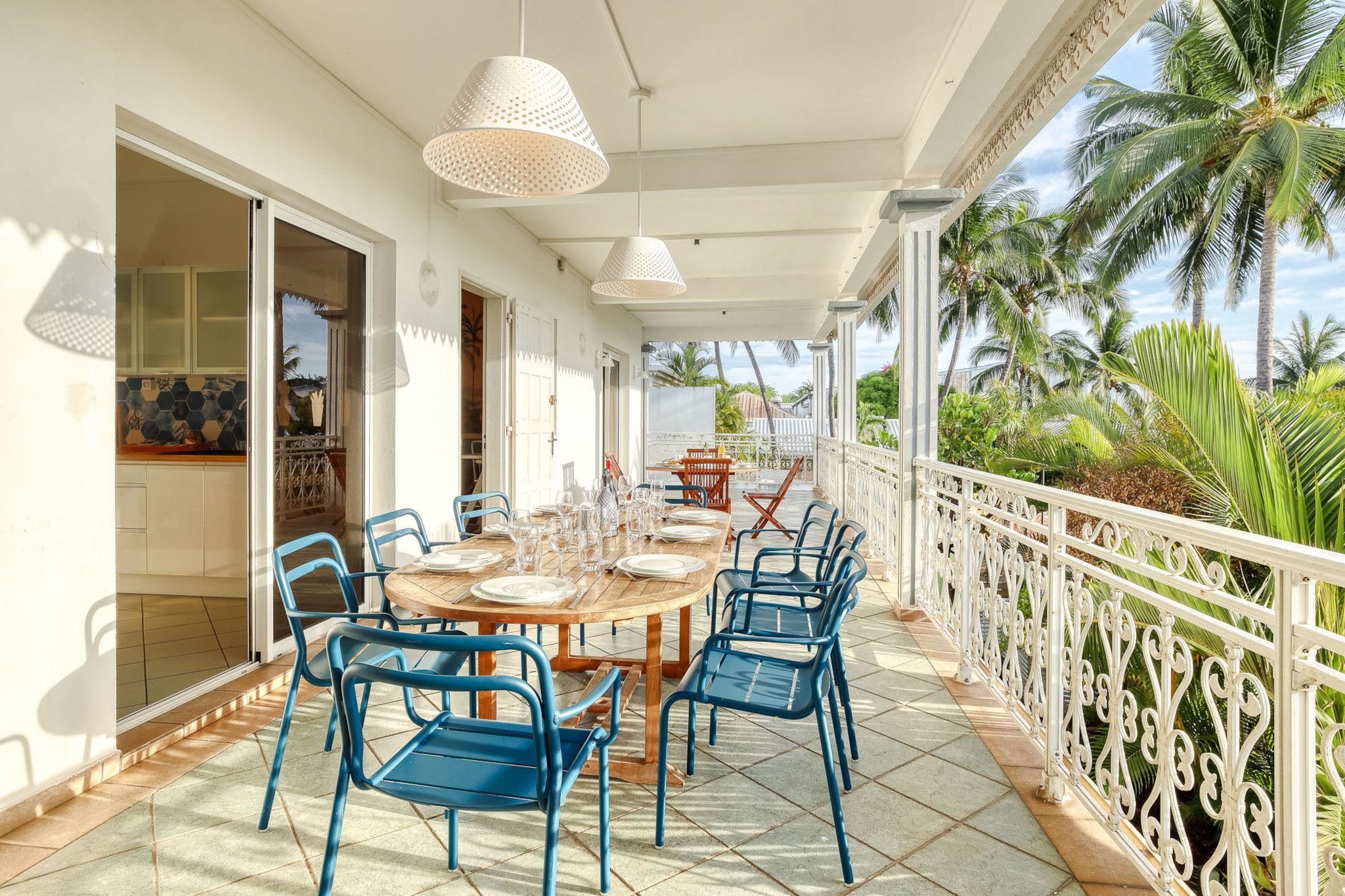 Kaz Lao - Grand Duplex 4* à L'Ermitage Les Bains-Terrace