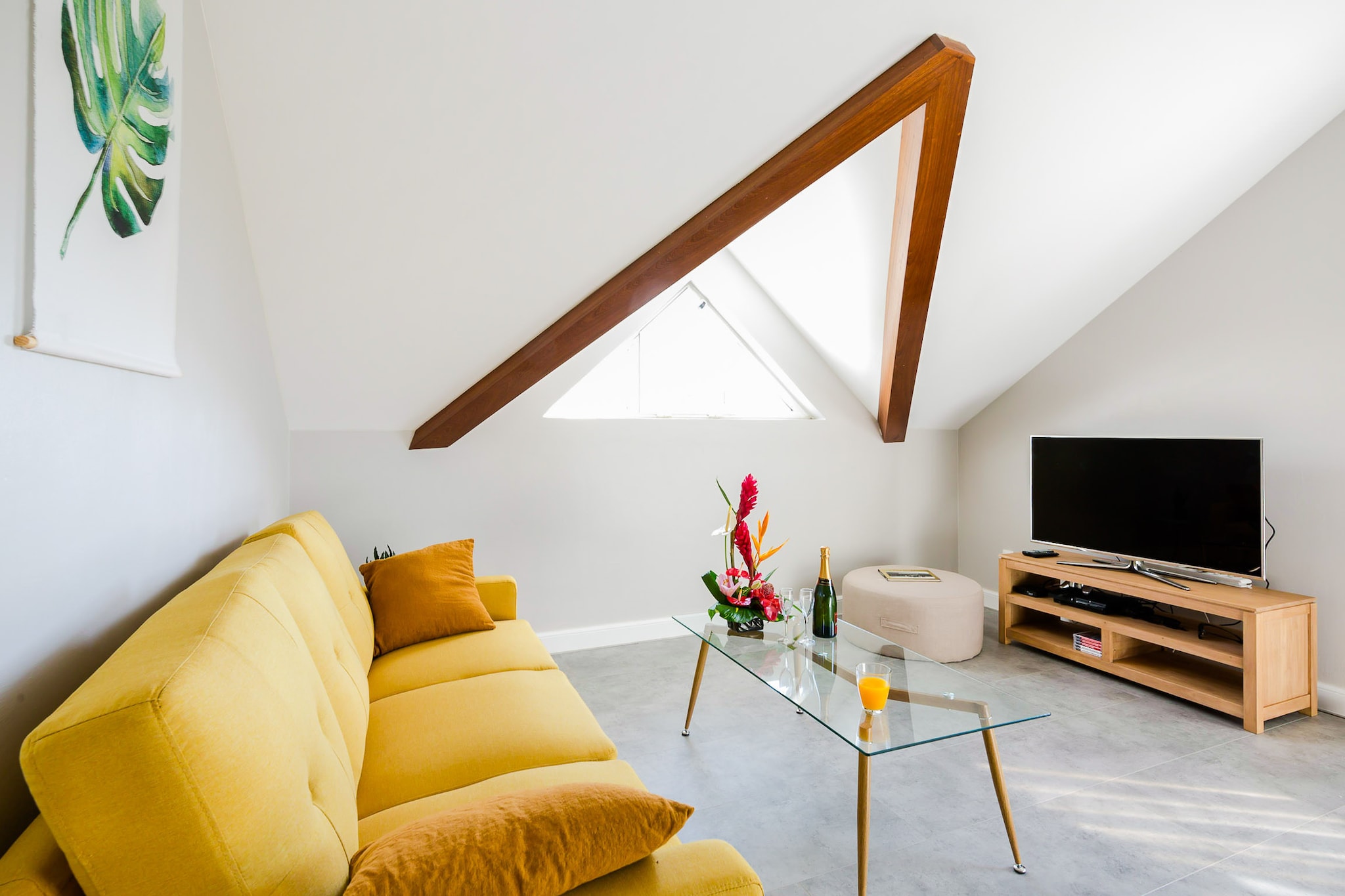 Kaz Combava - Appartement 3* à l'Etang-Salé-Living room