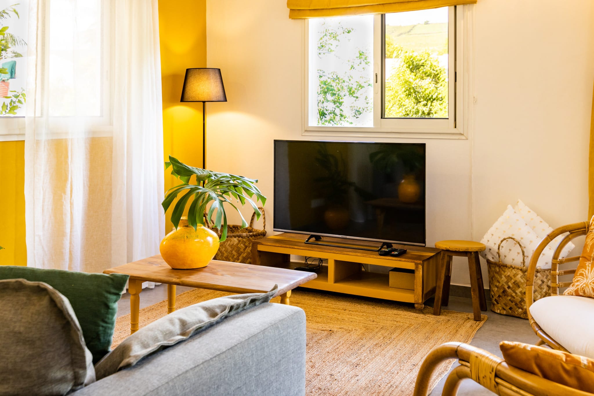 Kaz Zévi - Haut de Villa 4* à la Saline les Bains-Living room