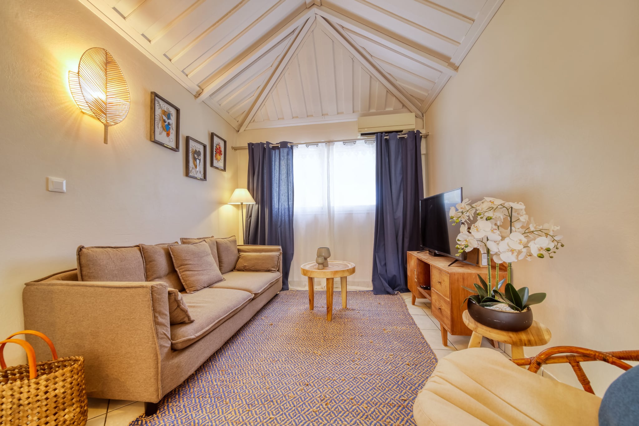Kaz Zoizo - Appartement 3* à L'Ermitage-Living room