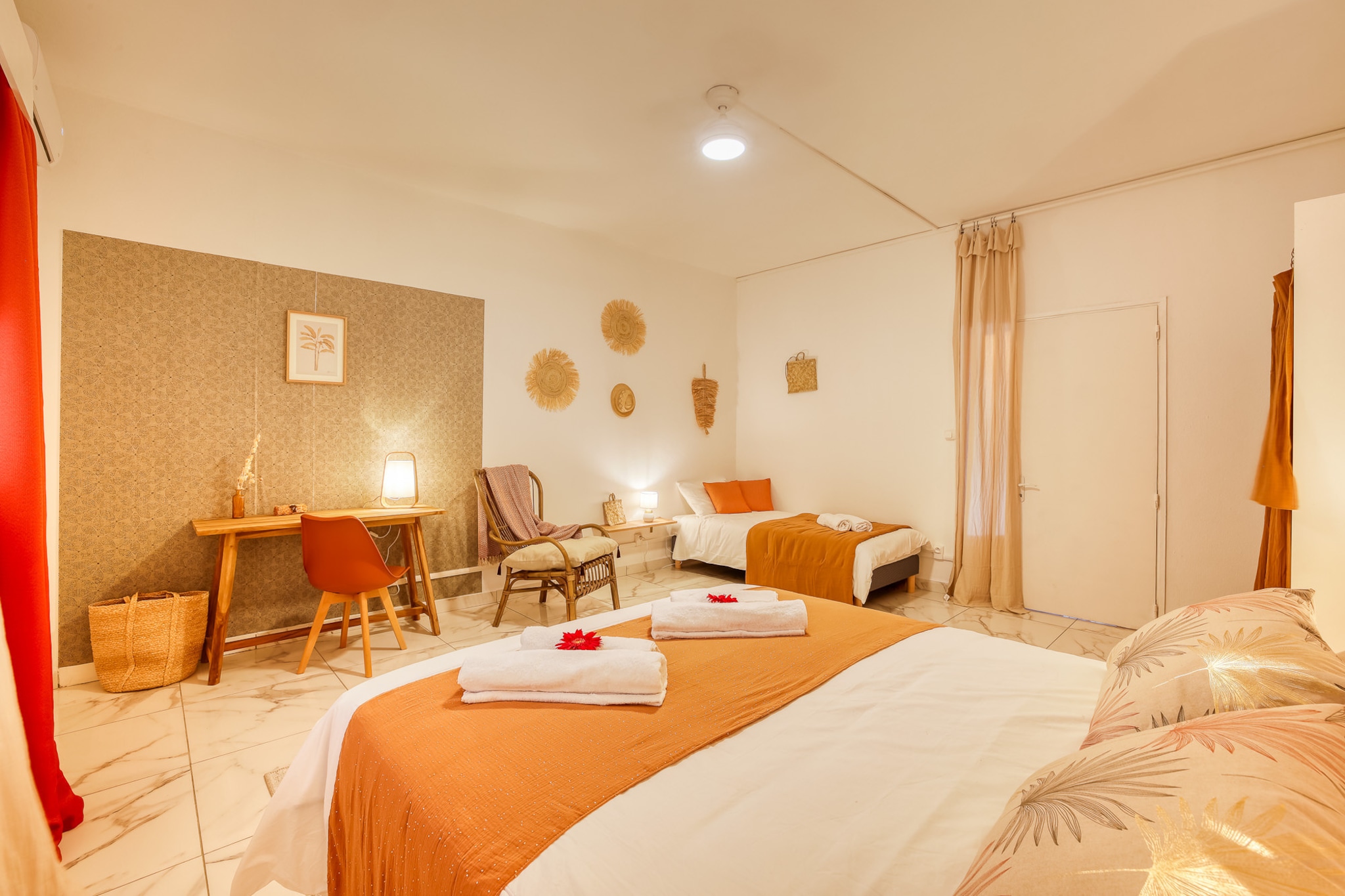 Kaz du Poète - Appartement 4* à Saint Pierre-Bedroom