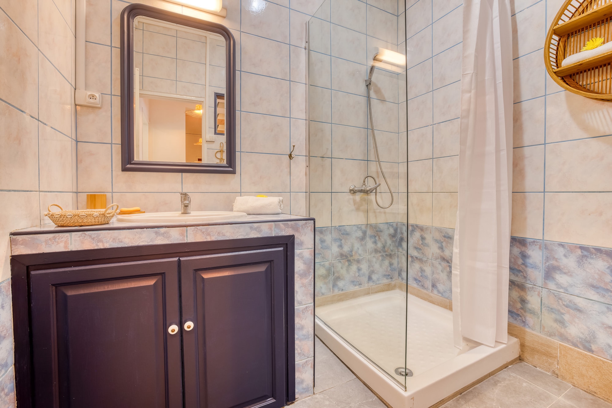 Kaz du Poète - Appartement 4* à Saint Pierre-Bathroom
