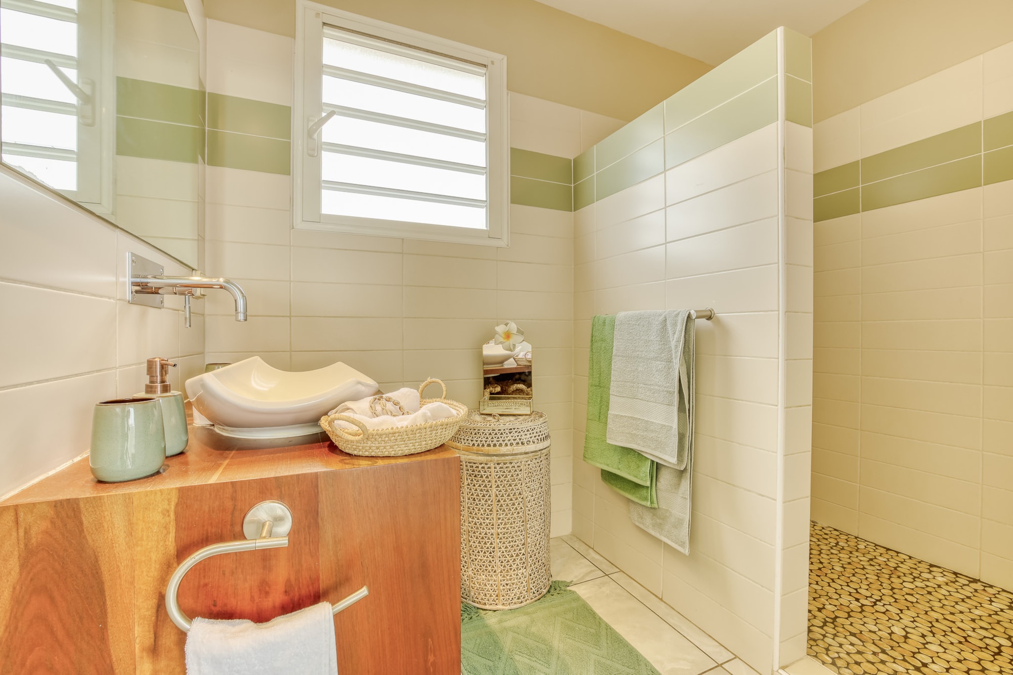 Kap Grand Large - Villa 4* Piscine à Saint Leu-Bathroom