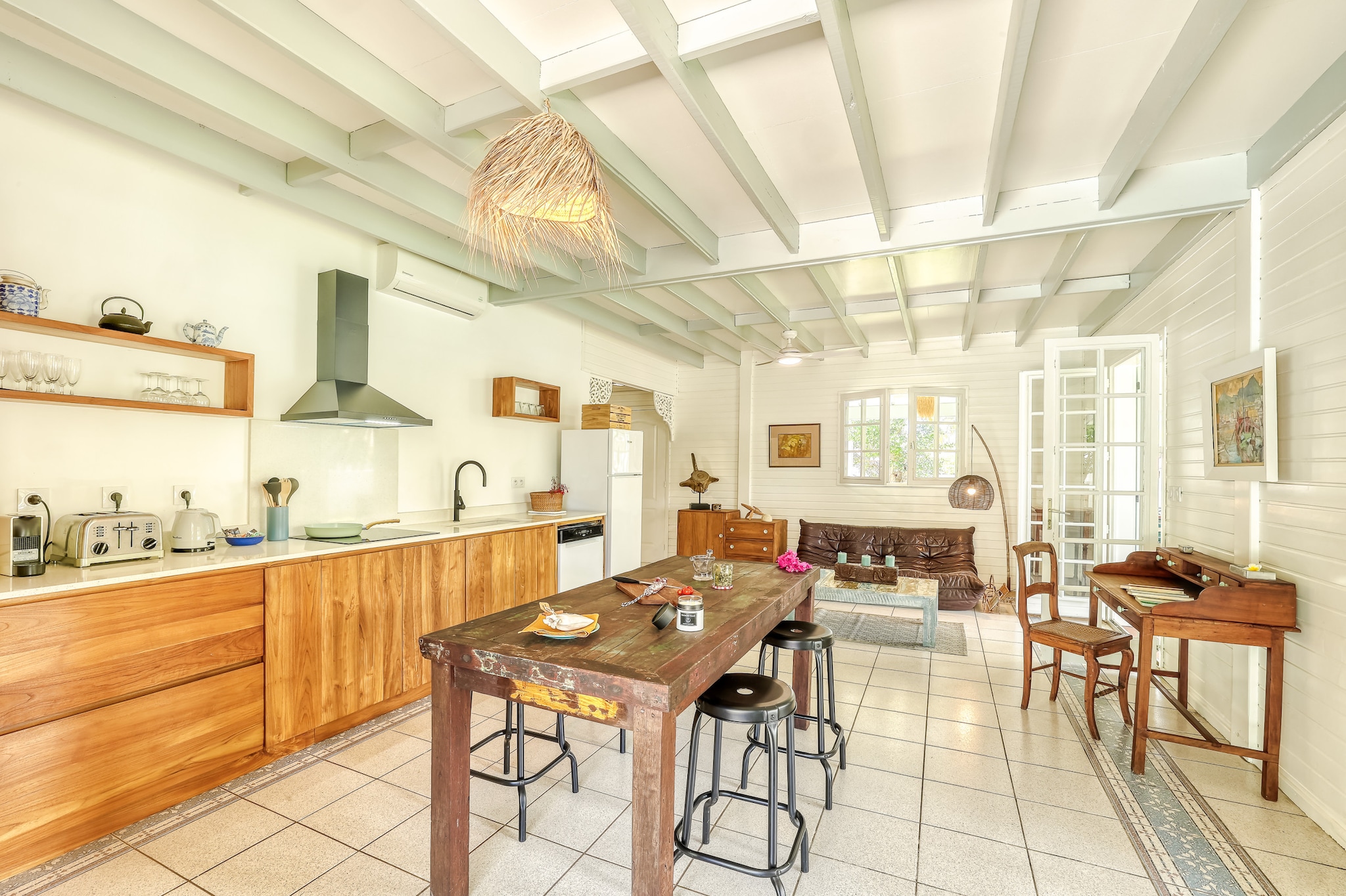 Fleur de Sel - Villa 4* Piscine L'Etang-Salé-Kitchen