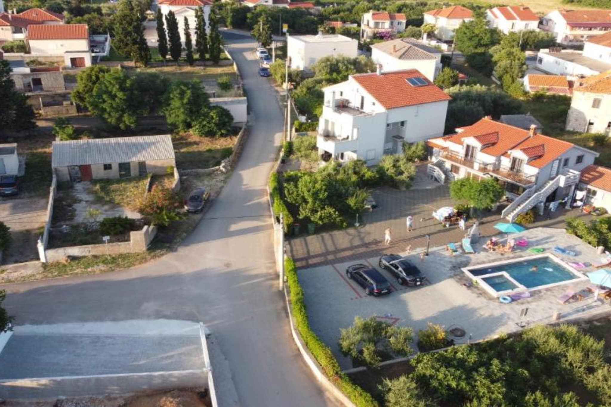 Apartments Franica with Heated Pool and Hot-Tub -  Two Bedroom Apartment with Terrace-Buitenlucht