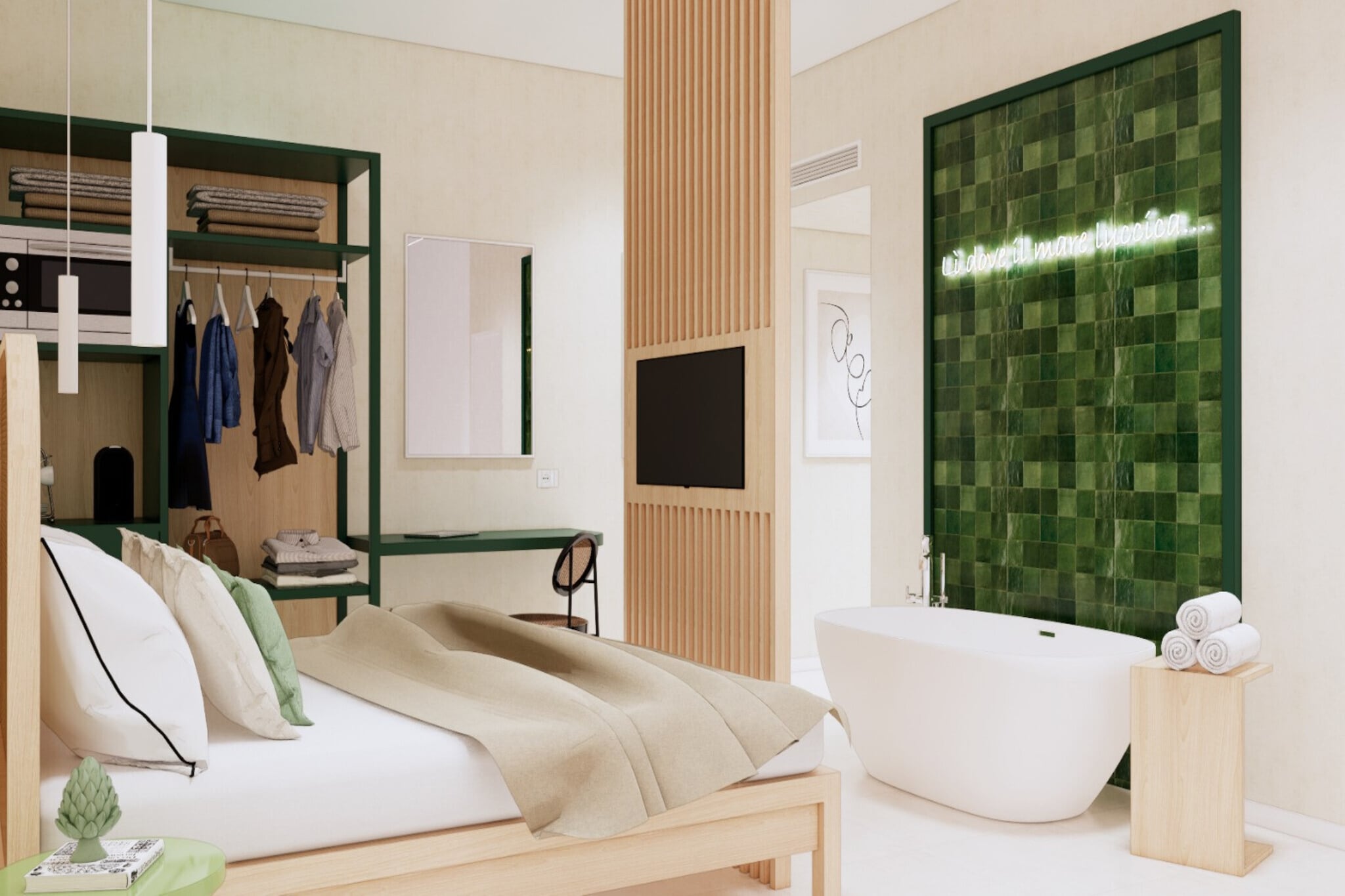 Suites 21  Bosco-Slaapkamer