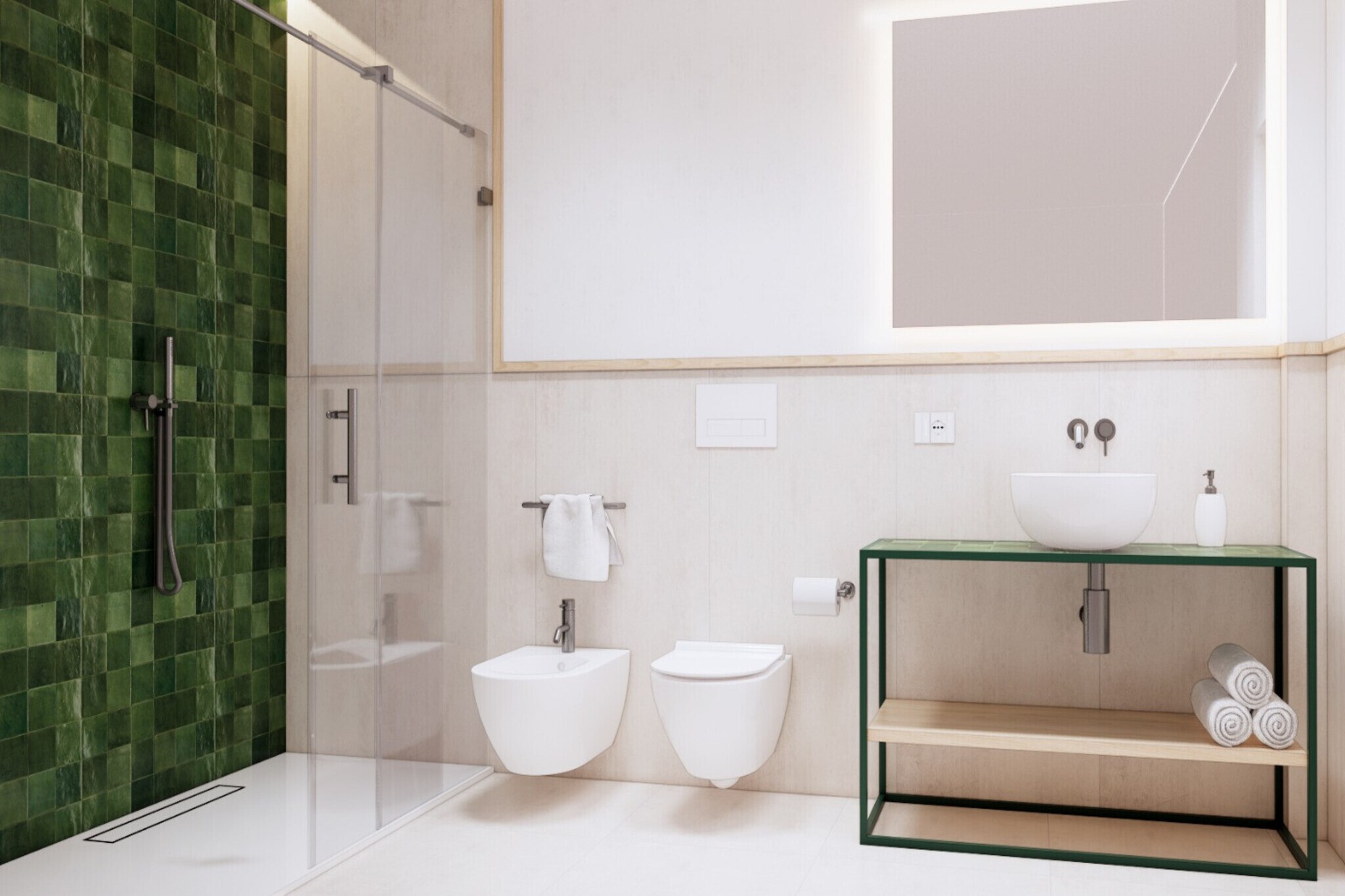 Suites 21  Bosco-Badkamer