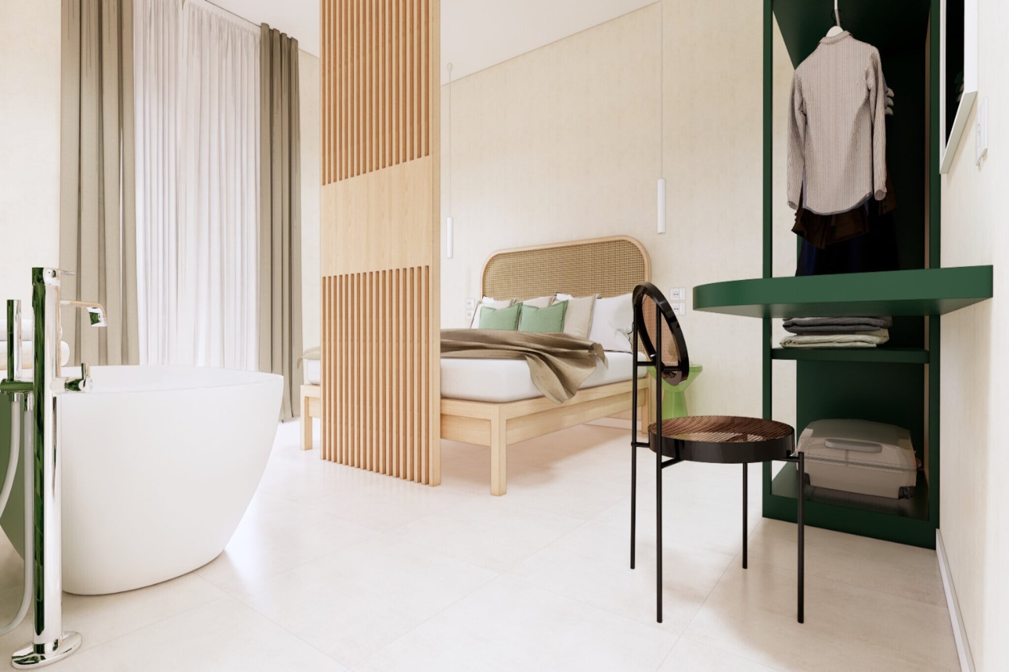 Suites 21  Bosco-Slaapkamer