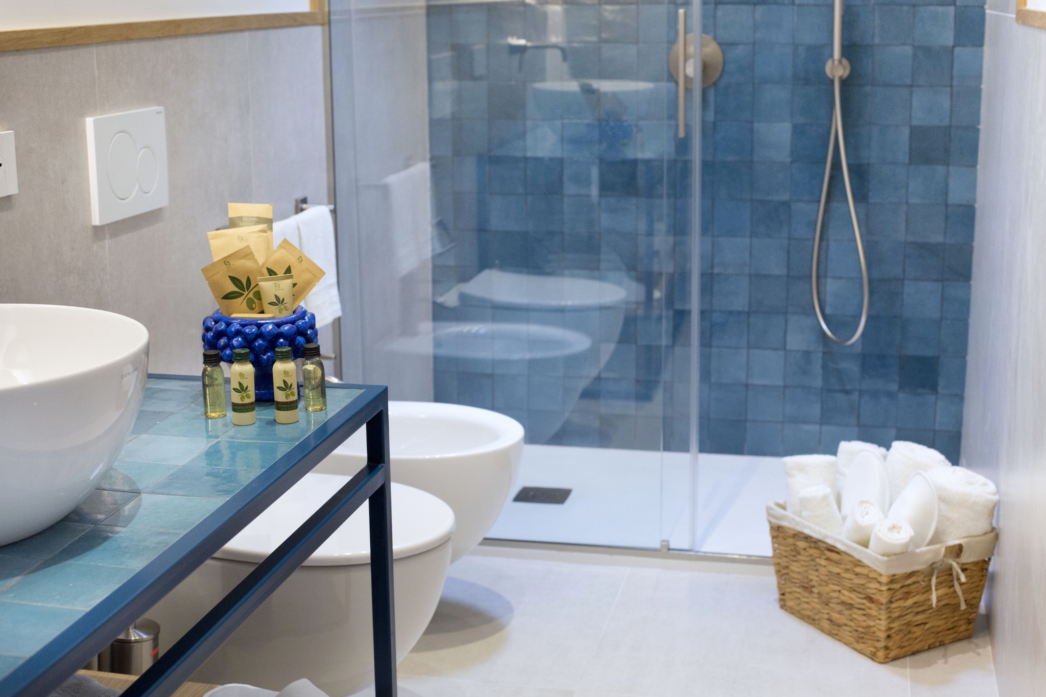 Suites 21  Petrolio-Badkamer