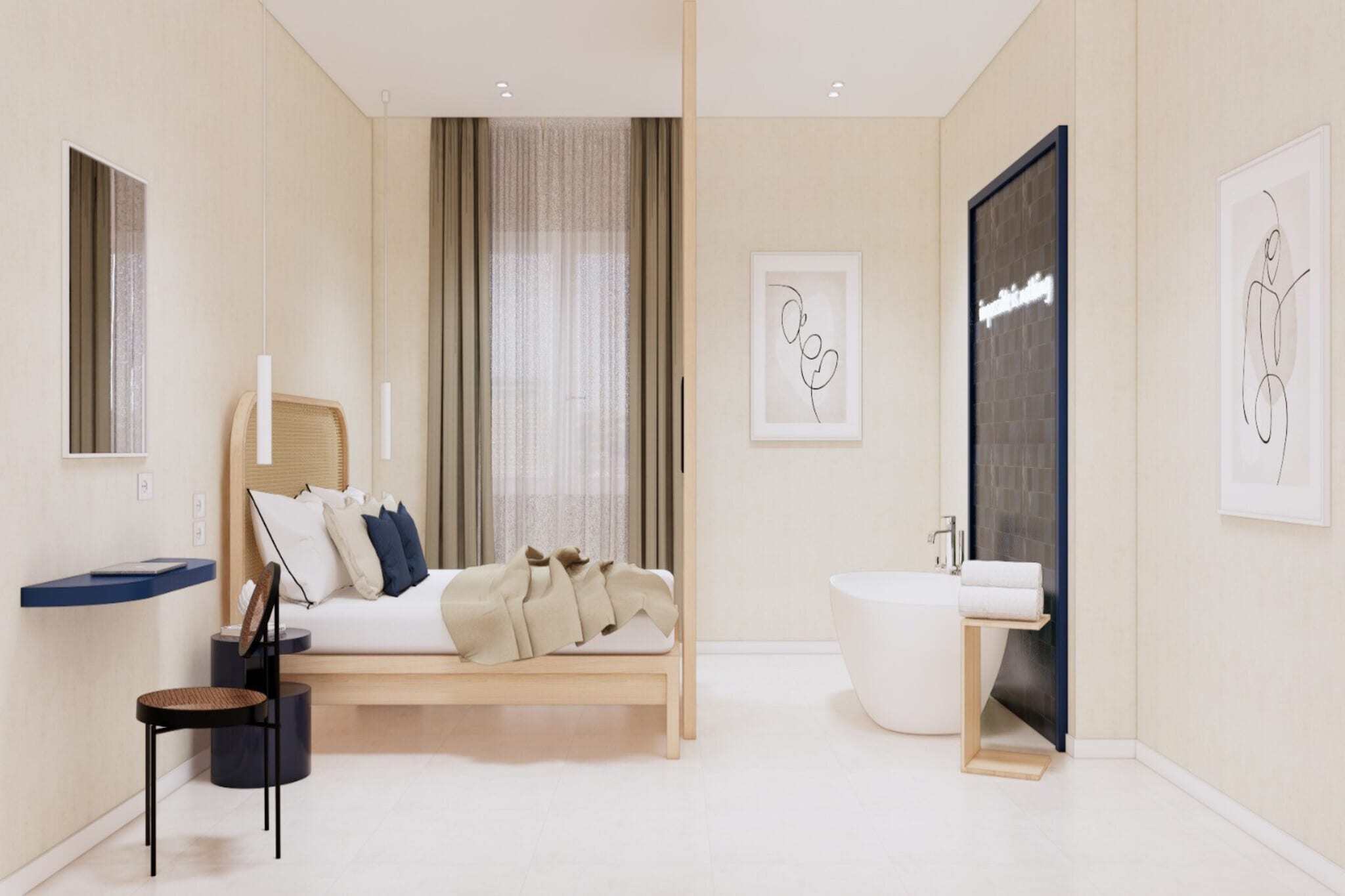 Suites 21 China-Slaapkamer