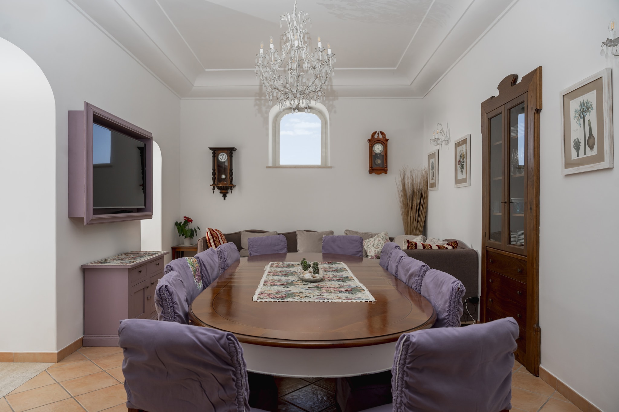 Estate4Home - Villa degli Dei-Eetkamer