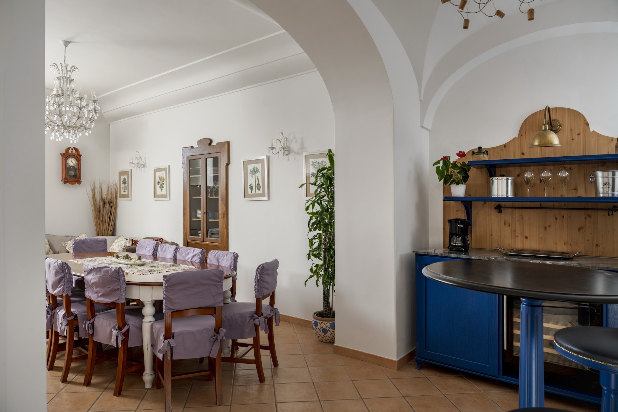 Estate4Home - Villa degli Dei-Eetkamer