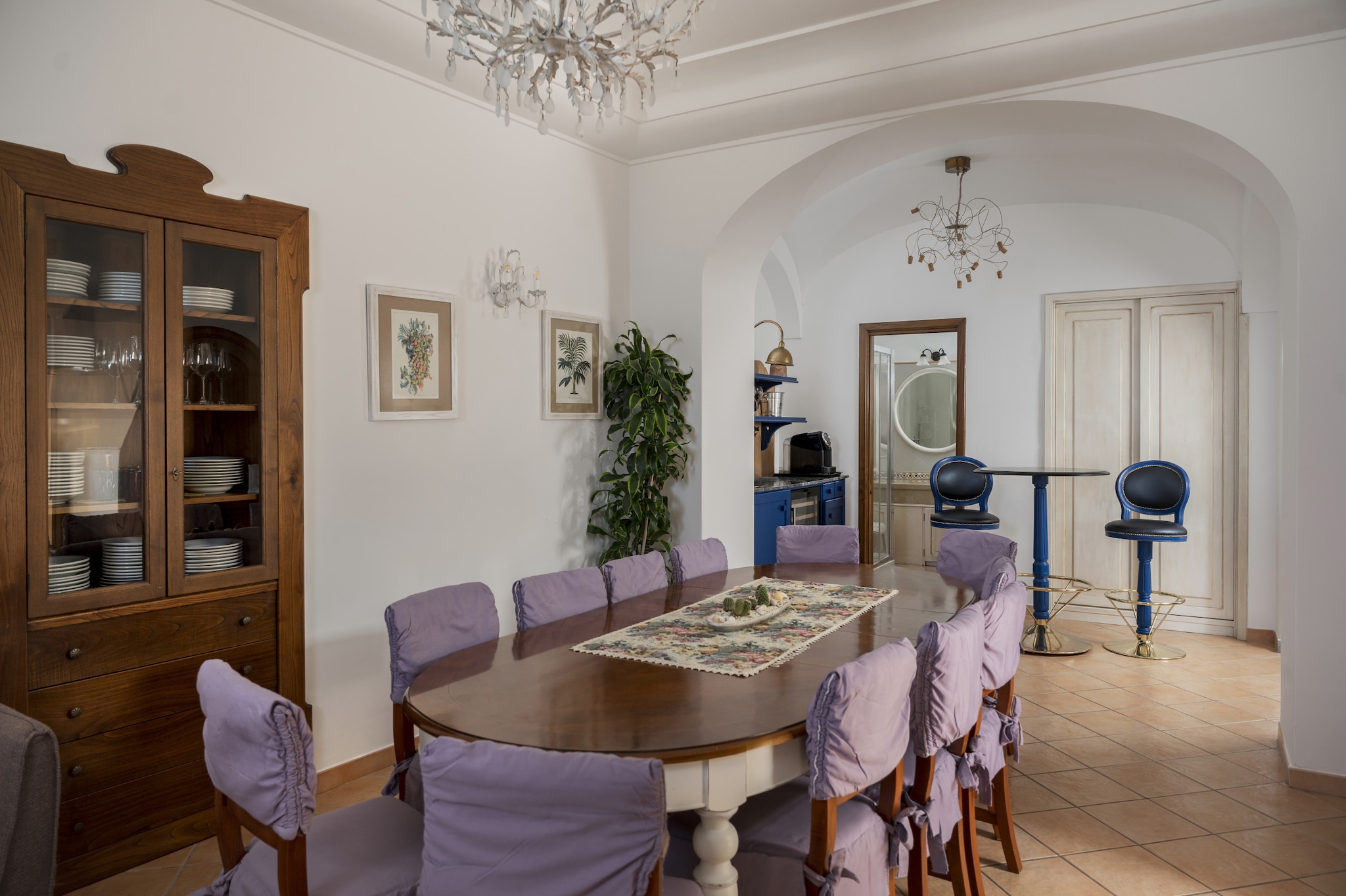 Estate4Home - Villa degli Dei-Eetkamer