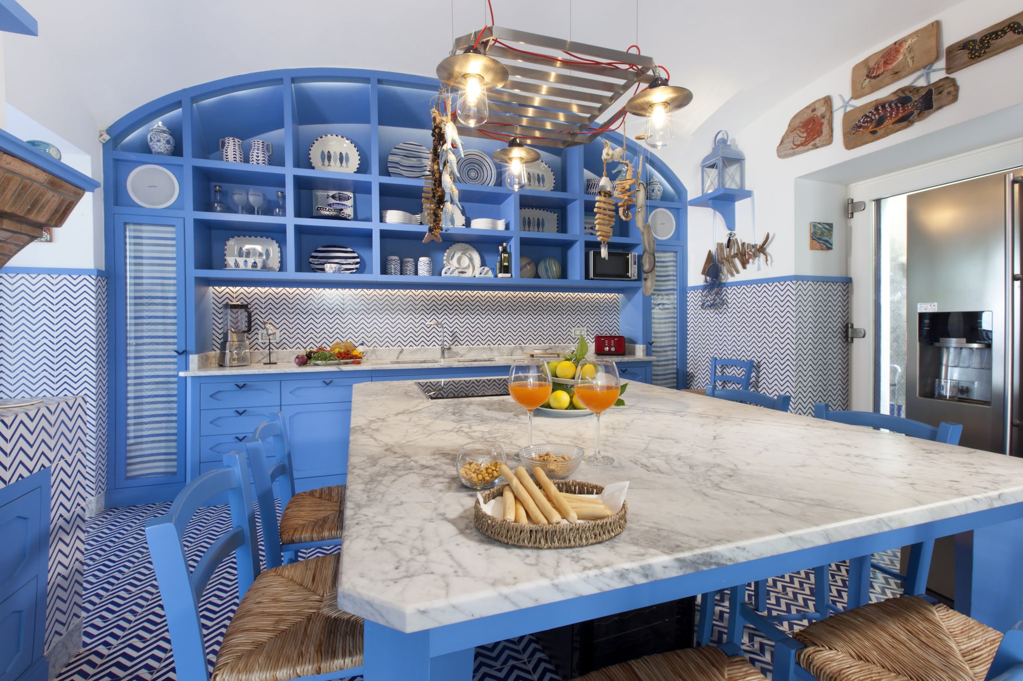 Villa Blue Skyline-Keuken