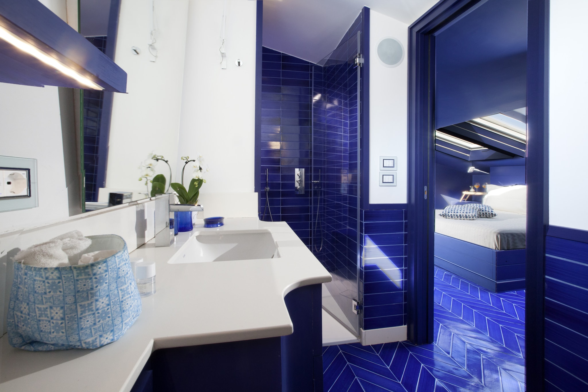 Villa Blue Skyline-Badkamer