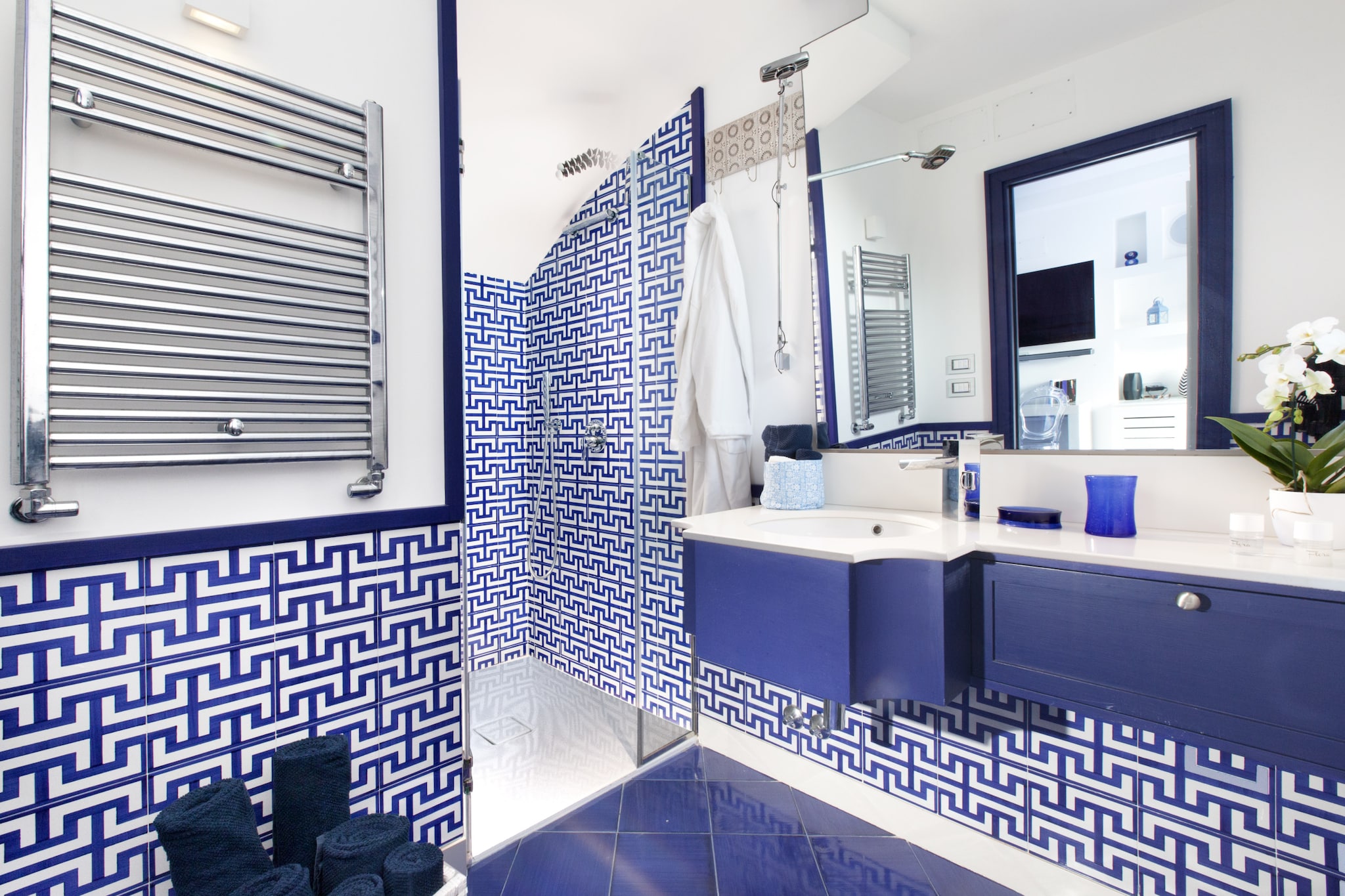 Villa Blue Skyline-Badkamer