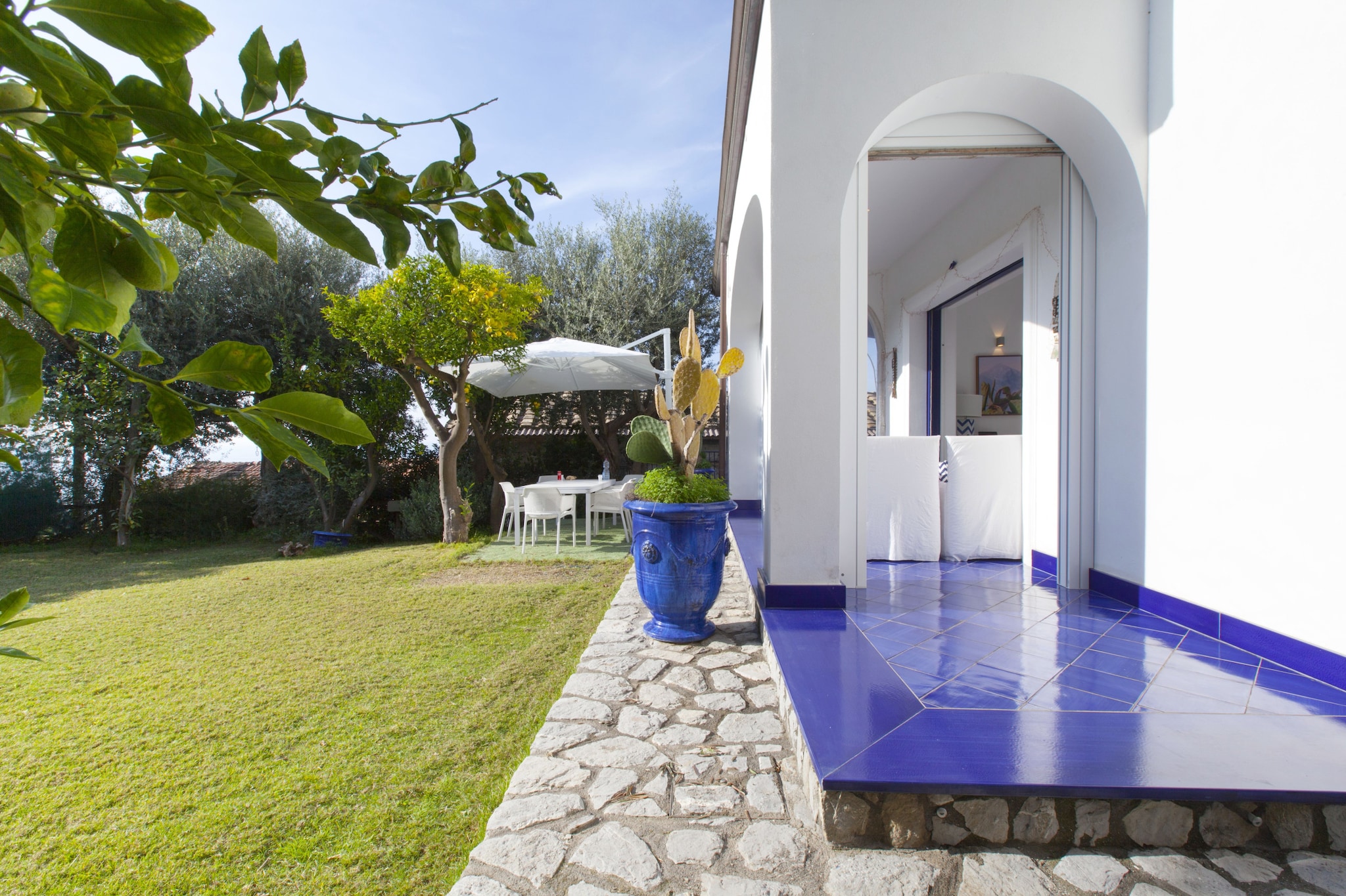Villa Blue Skyline-Terrasbalkon