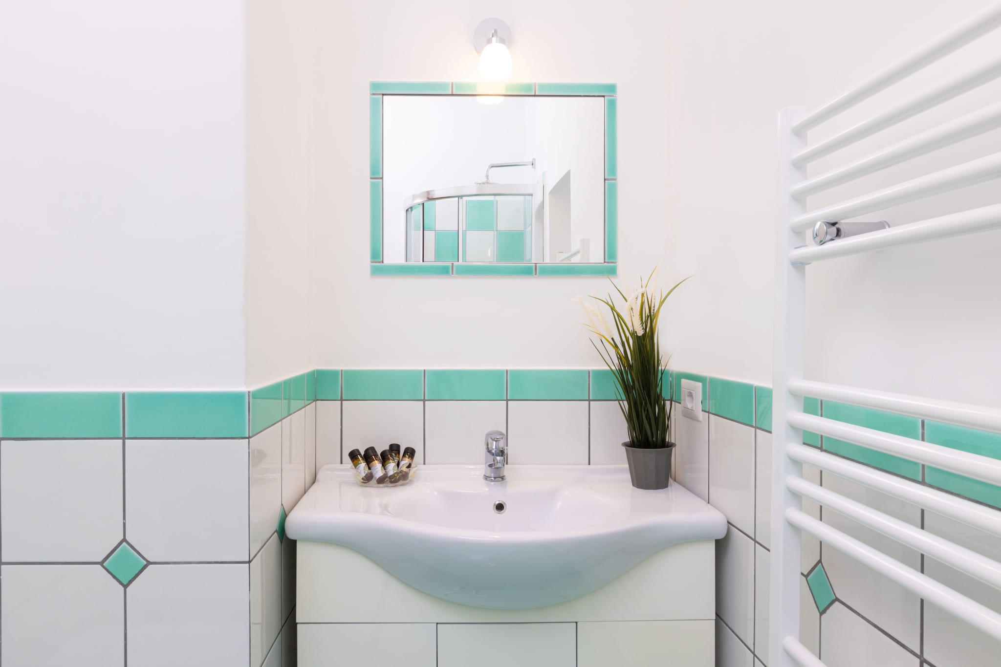 Casa Satriano APT.-Badkamer