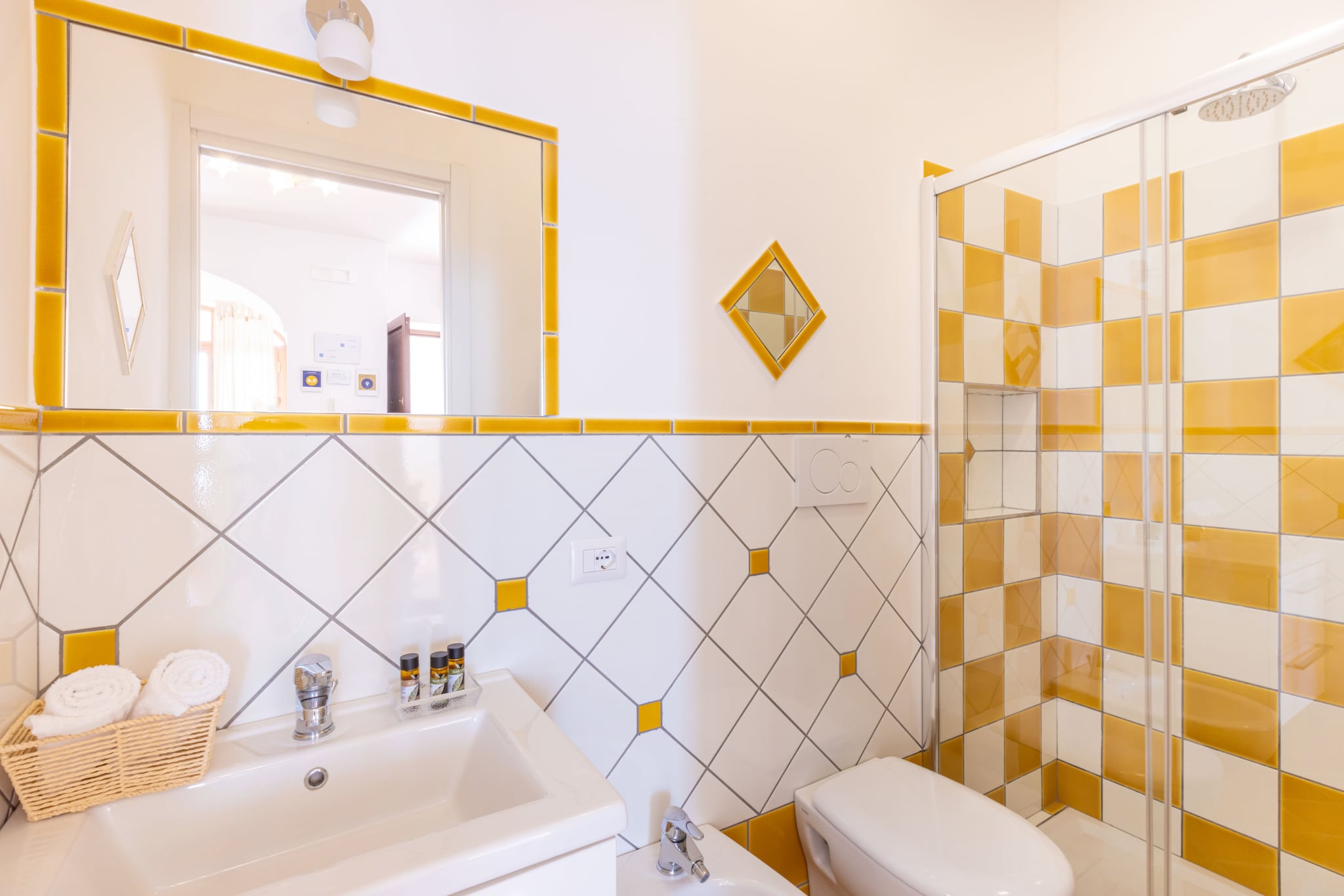 Casa Satriano APT.-Badkamer