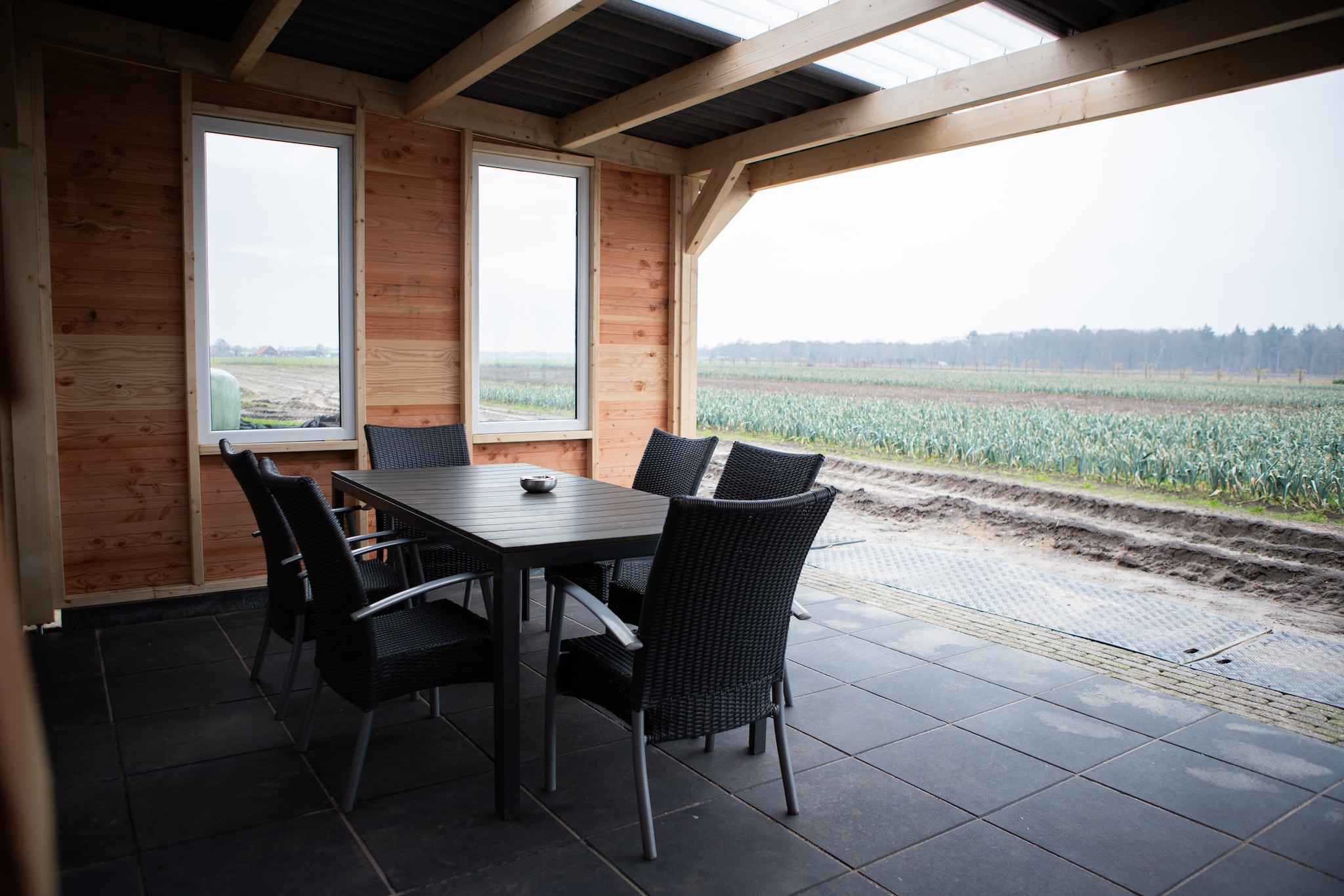 Het Boshuis-Terrasse/Balkon