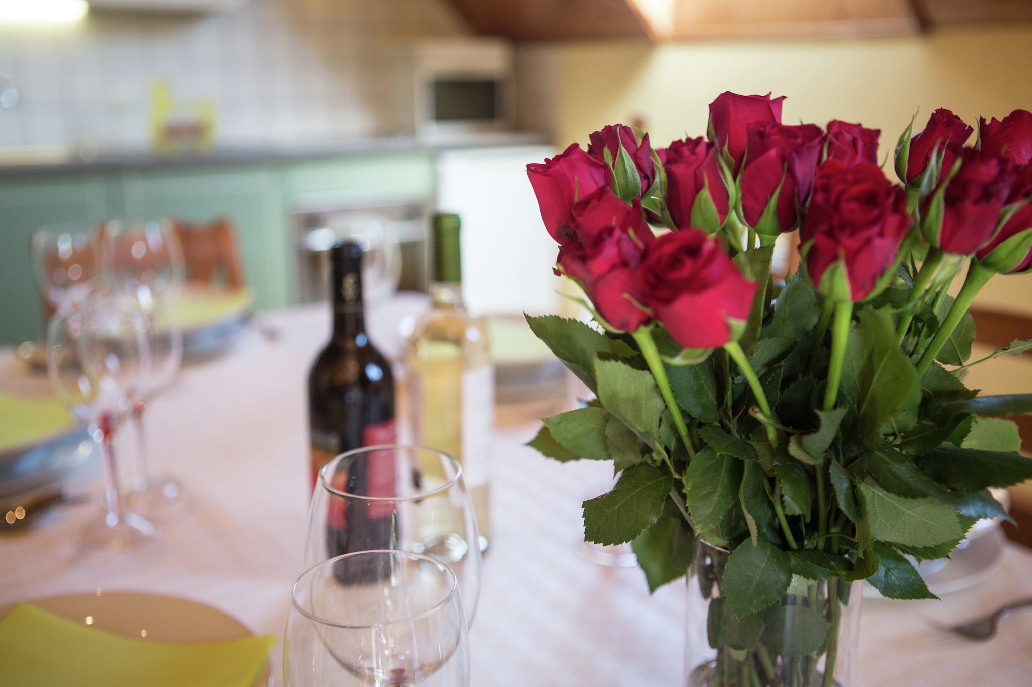 An optional utilities and service fee of EUR 100,00 will be charged before your arrival. Details are given below.<br> This cosy first-floor apartment in Loenhout (Wuustwezel) has 4 bedrooms for up to 8 guests. It offers a garden with garden furniture and a barbecue to enjoy. The stay is excellent to enjoy a holiday with a family having children or a group of 8 friends._x000D_
_x000D_
The apartment is set in rural surroundings, in the middle of meadows and fields. Those who like exploration can set out for a walk, a bike ride, or a horse ride. If you wish to dine at one of the restaurants or to do your groceries, you have to go 2 km. The town centre at 5 km is great to know the local lifestyle. For a pleasant day out, there is a lake at 5 km._x000D_
_x000D_
The apartment has electric heating for comfort in the winter season. You can bake your favourite cakes and pizzas in the oven of the large kitchen. For the little guests, a children's bed, a high chair, and a playpen are present. While you are home, you can entertain yourself with a movie on the TV or songs on the stereo. <br><b> Optional Utilities & Service Package </b><br><b> An optional utilities and service package of EUR 100,00 </b> can be selected prior to your arrival. You will receive a separate communication with the payment link should you wish to include it.<br>This package ensures a seamless stay and conveniently covers services such as final cleaning, utility consumption, service support, and protection against minor damages or incidental costs during your stay.<br>Guests who prefer may manage these services independently, provided the property is returned in good order at check-out.