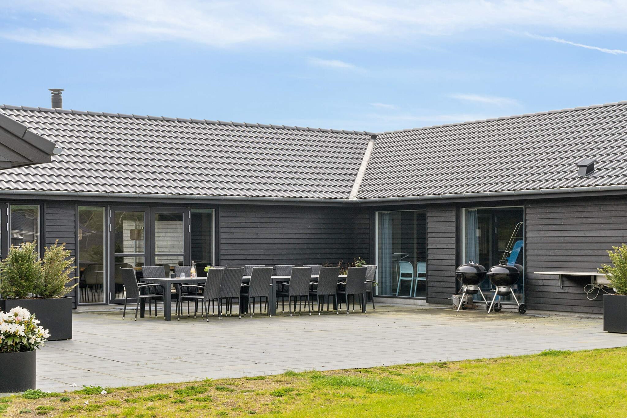 5 sterren vakantie huis in Nørre Nebel-Buitenlucht