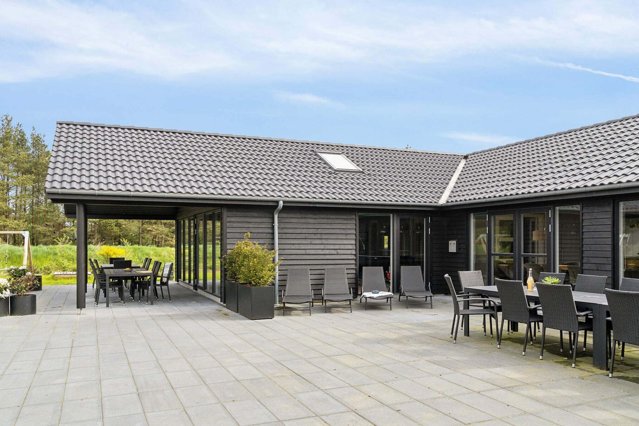 5 sterren vakantie huis in Nørre Nebel-Buitenlucht