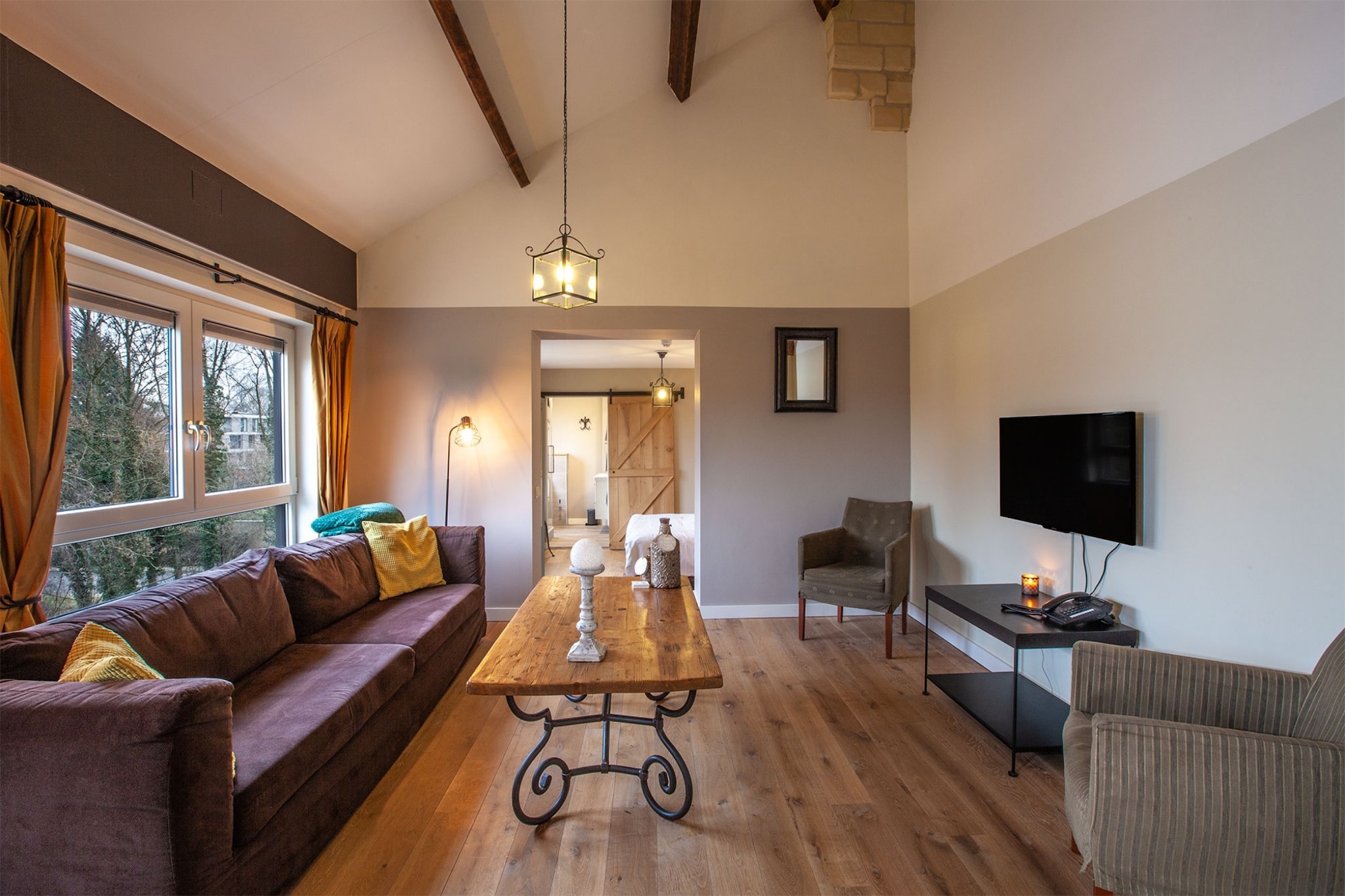 Luxe appartement Nous - nr 6-Woonkamer