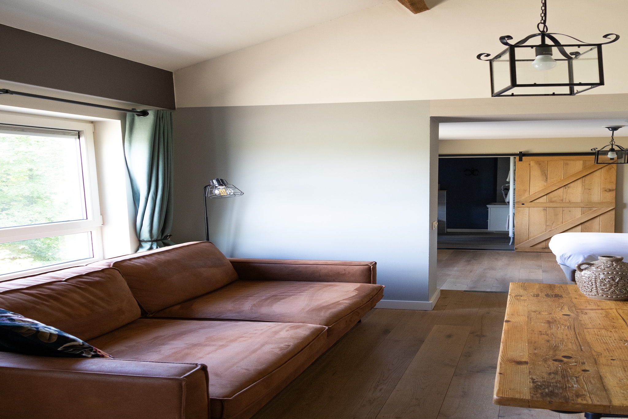 Luxe appartement Nous - Begane grond-Woonkamer