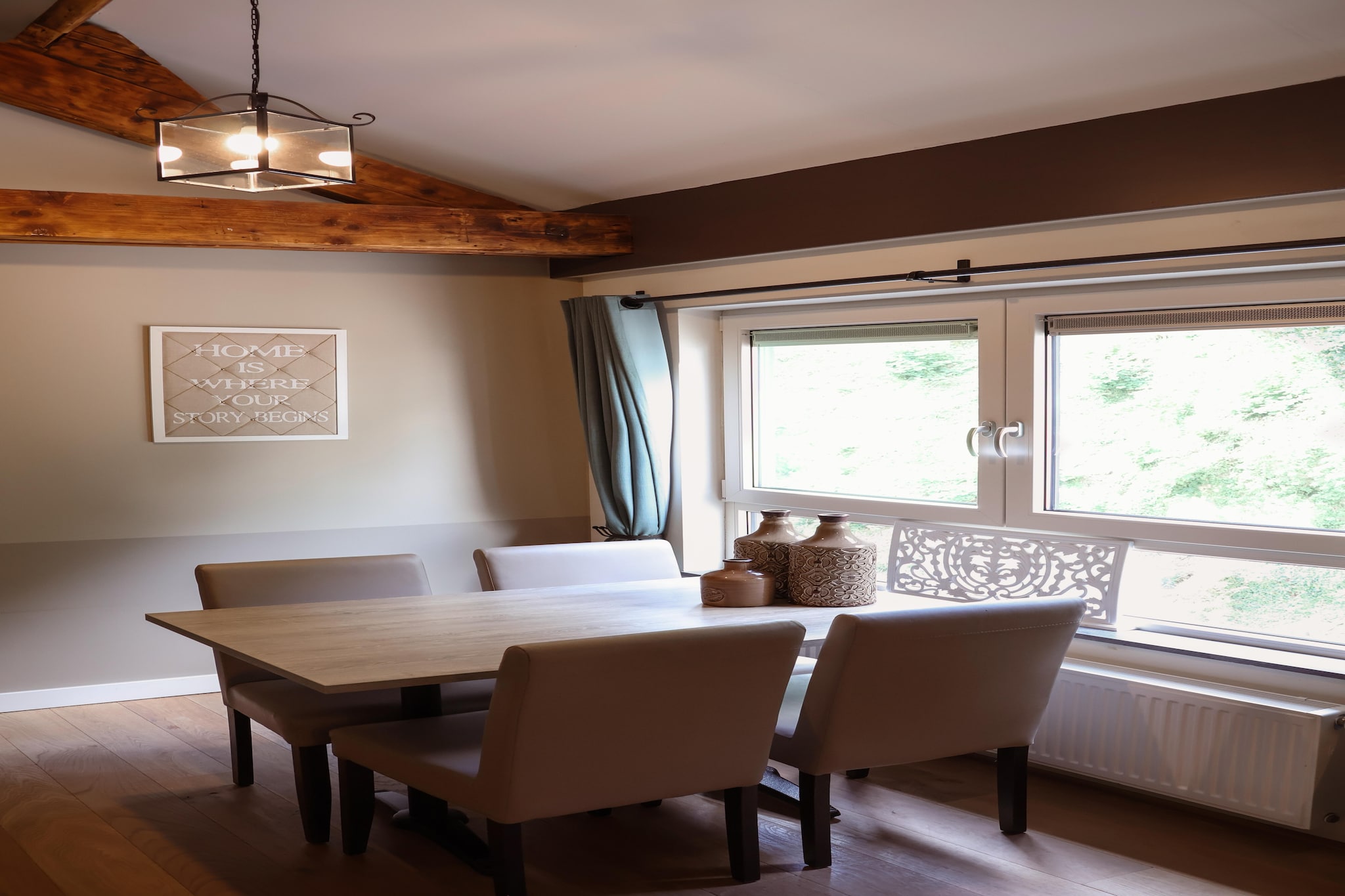 Luxe appartement Nous - Begane grond-Woonkamer