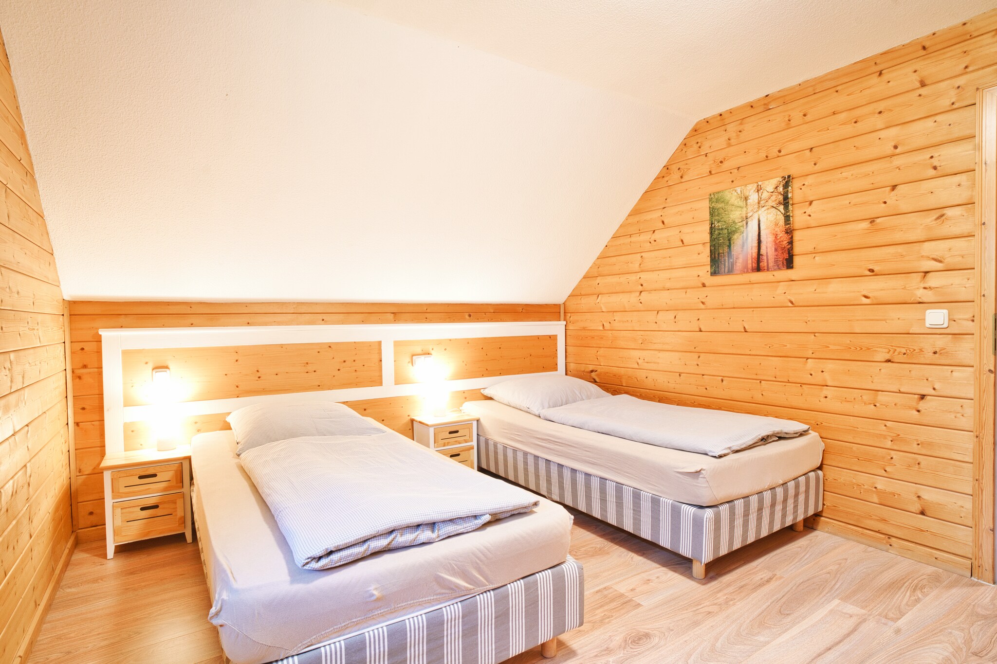 Ferienhaus in Hasselfelde - Haus 114 Auerhahn-Slaapkamer