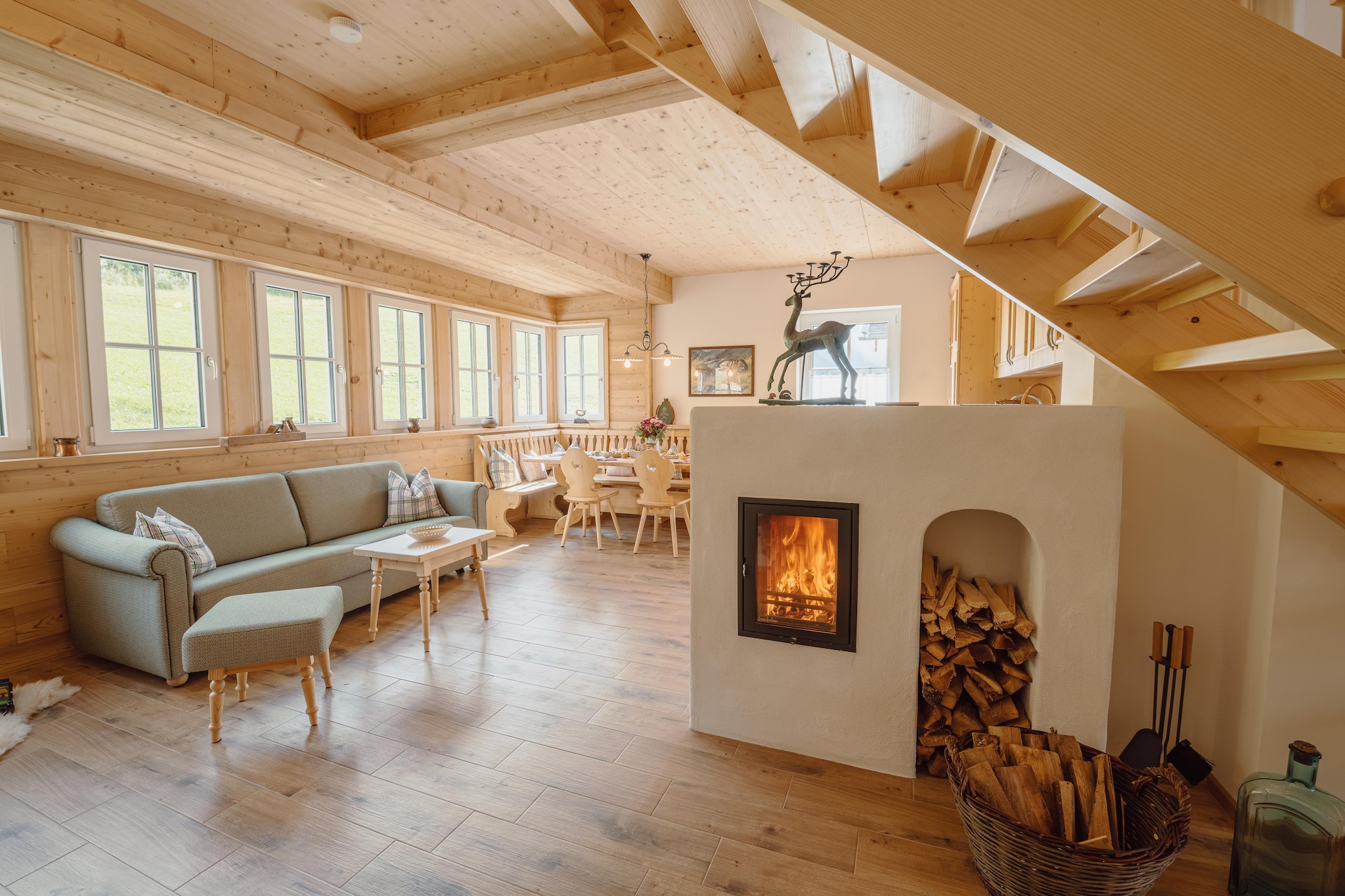 Haus Grundlsee 2-Salon